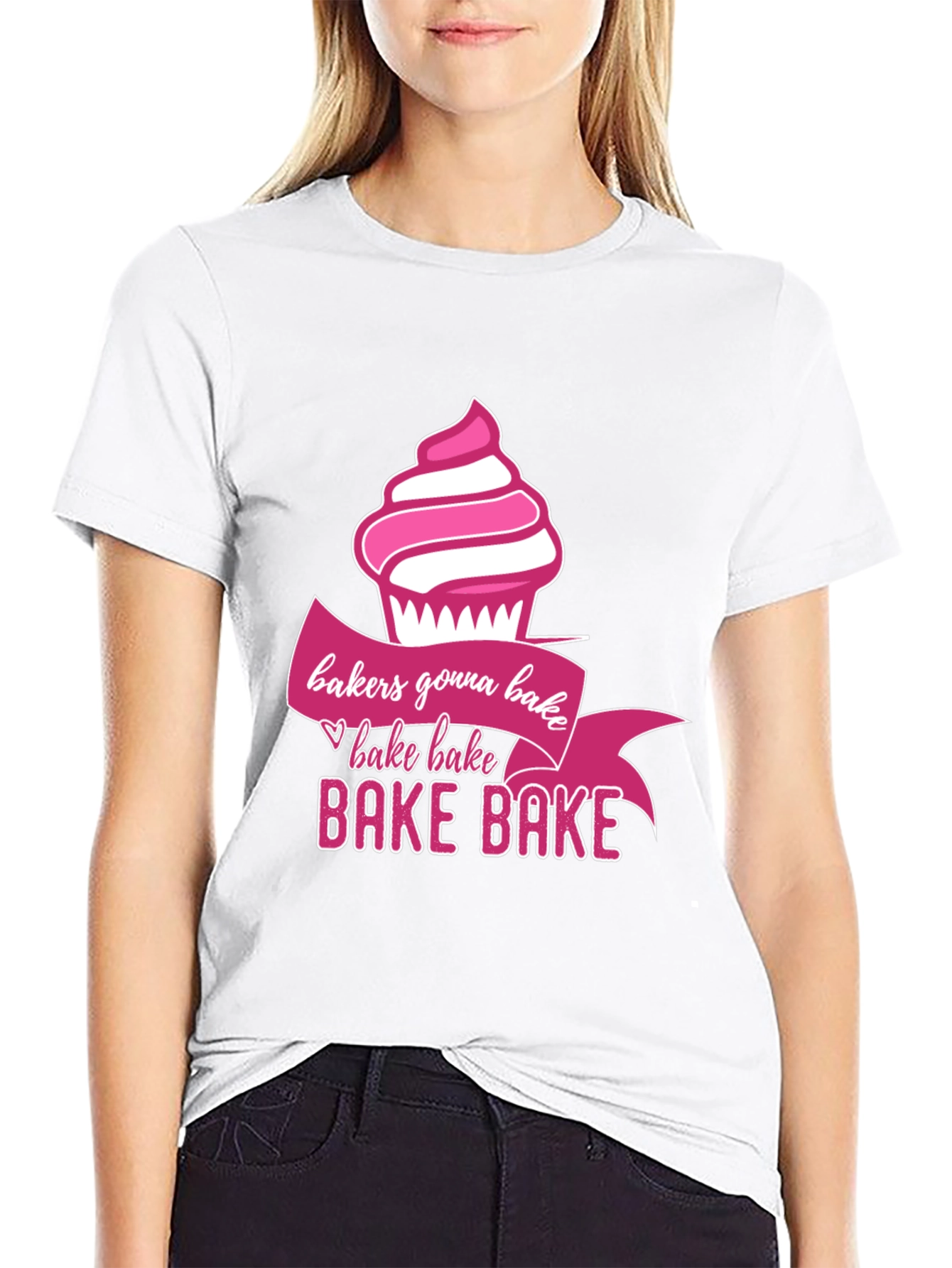 Bakers Gonna Bake T-Shirt Cupcake Design