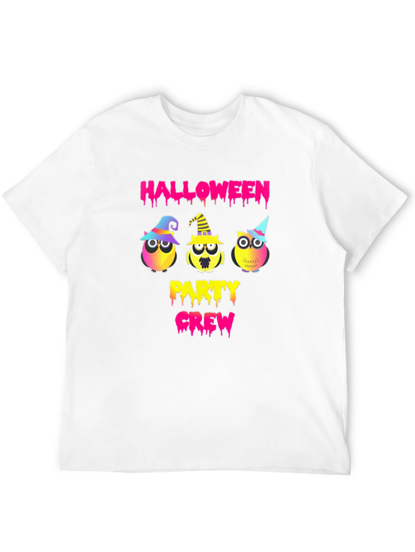 Halloween Party Crew Owl T-Shirt