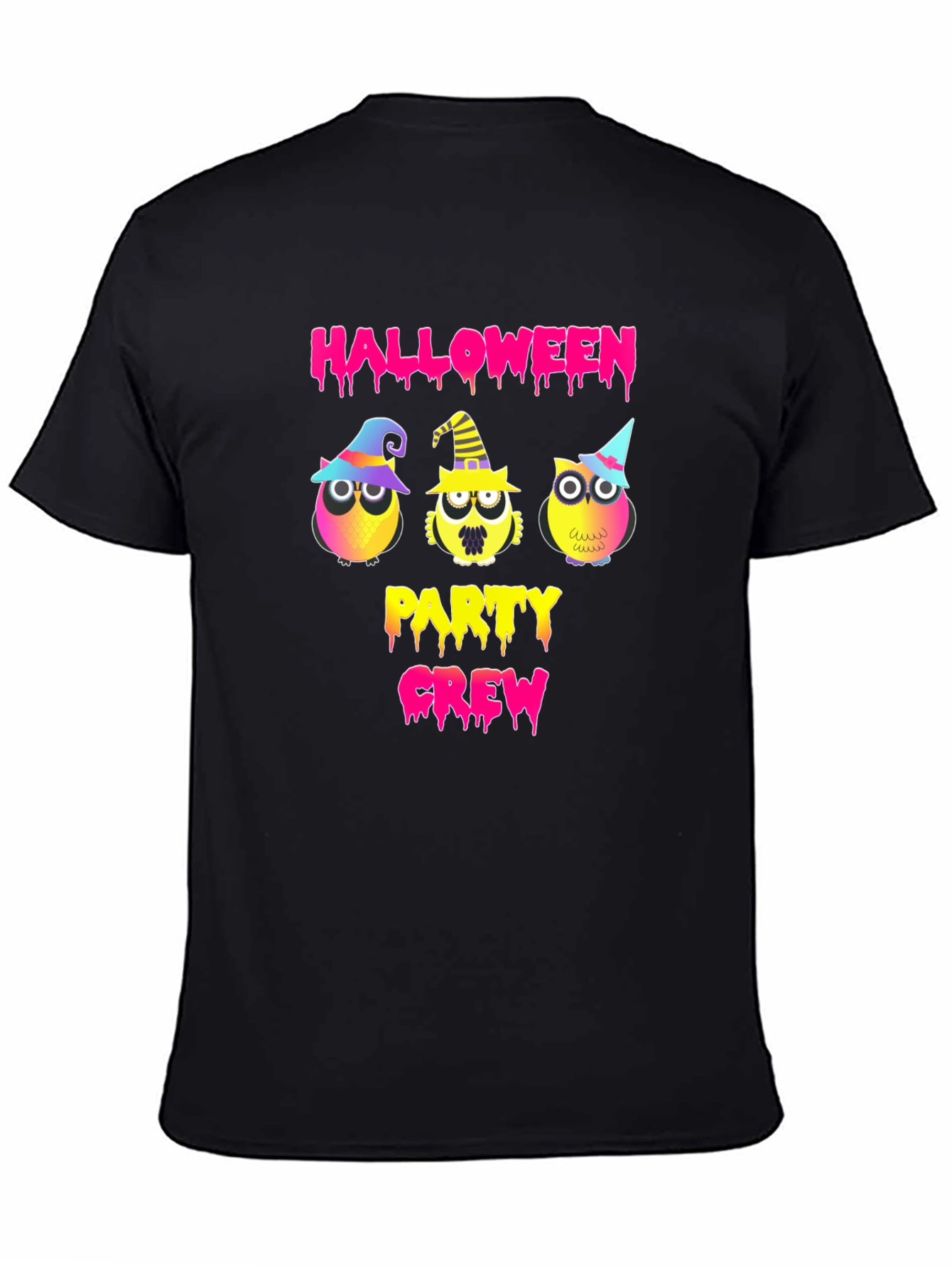 Halloween Party Crew Owl T-Shirt