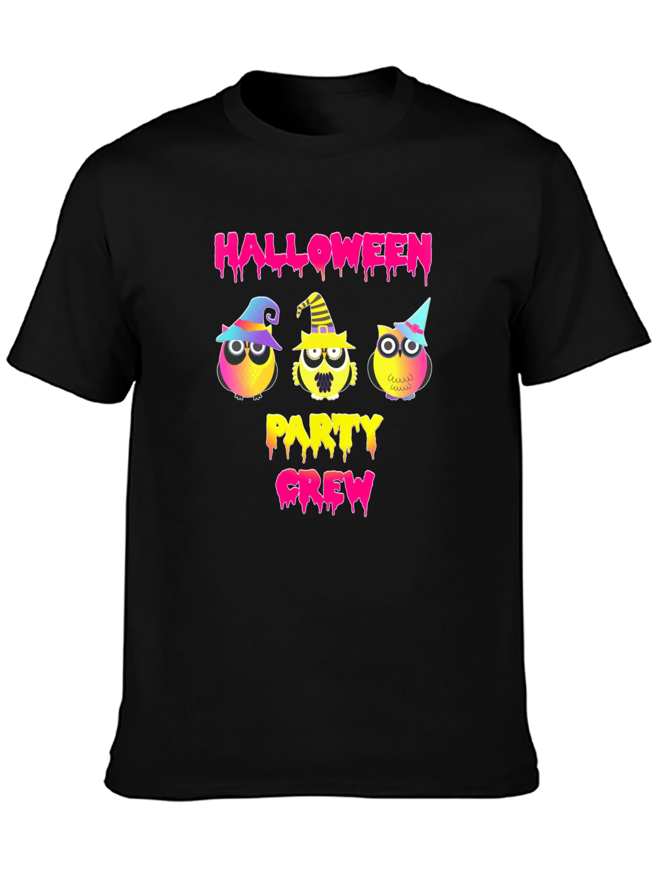 Halloween Party Crew Owl T-Shirt