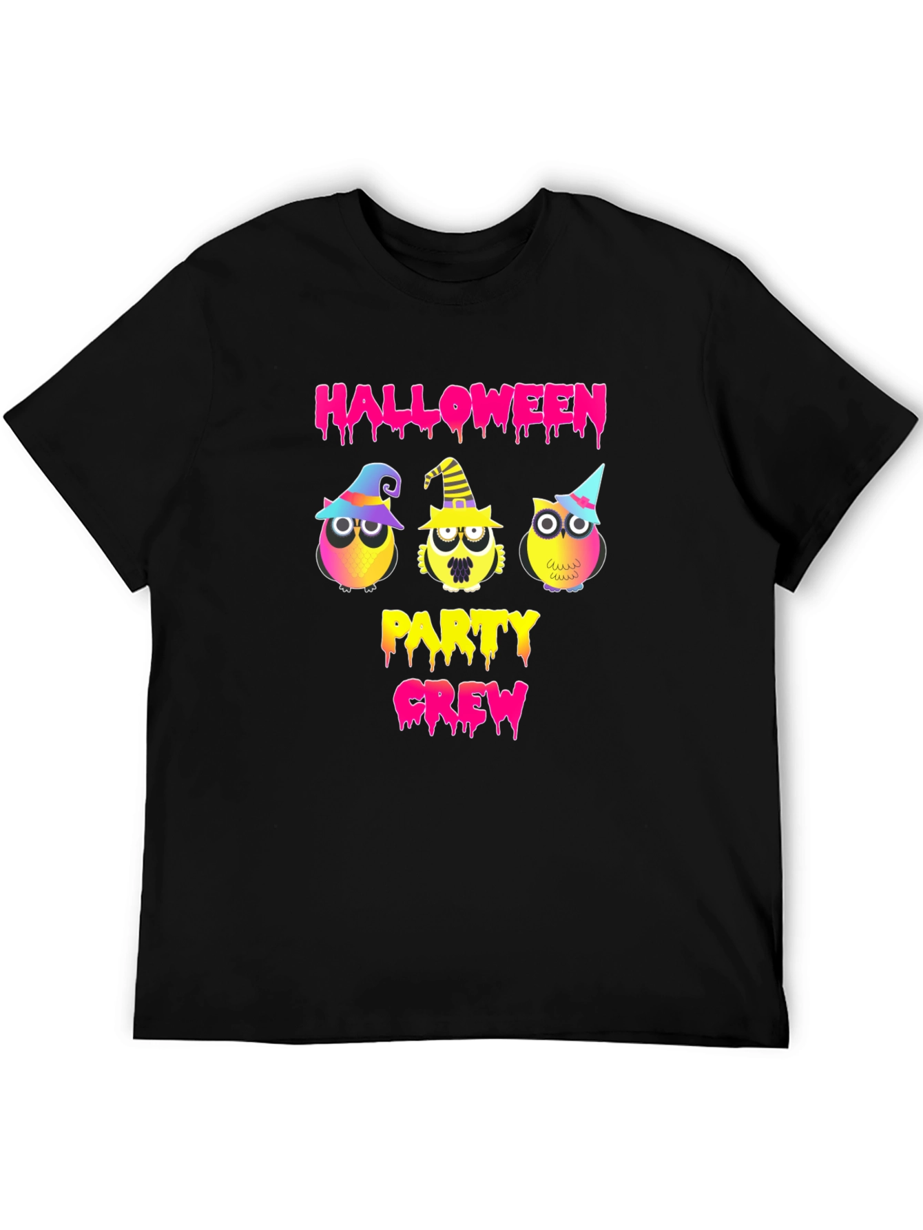 Halloween Party Crew Owl T-Shirt