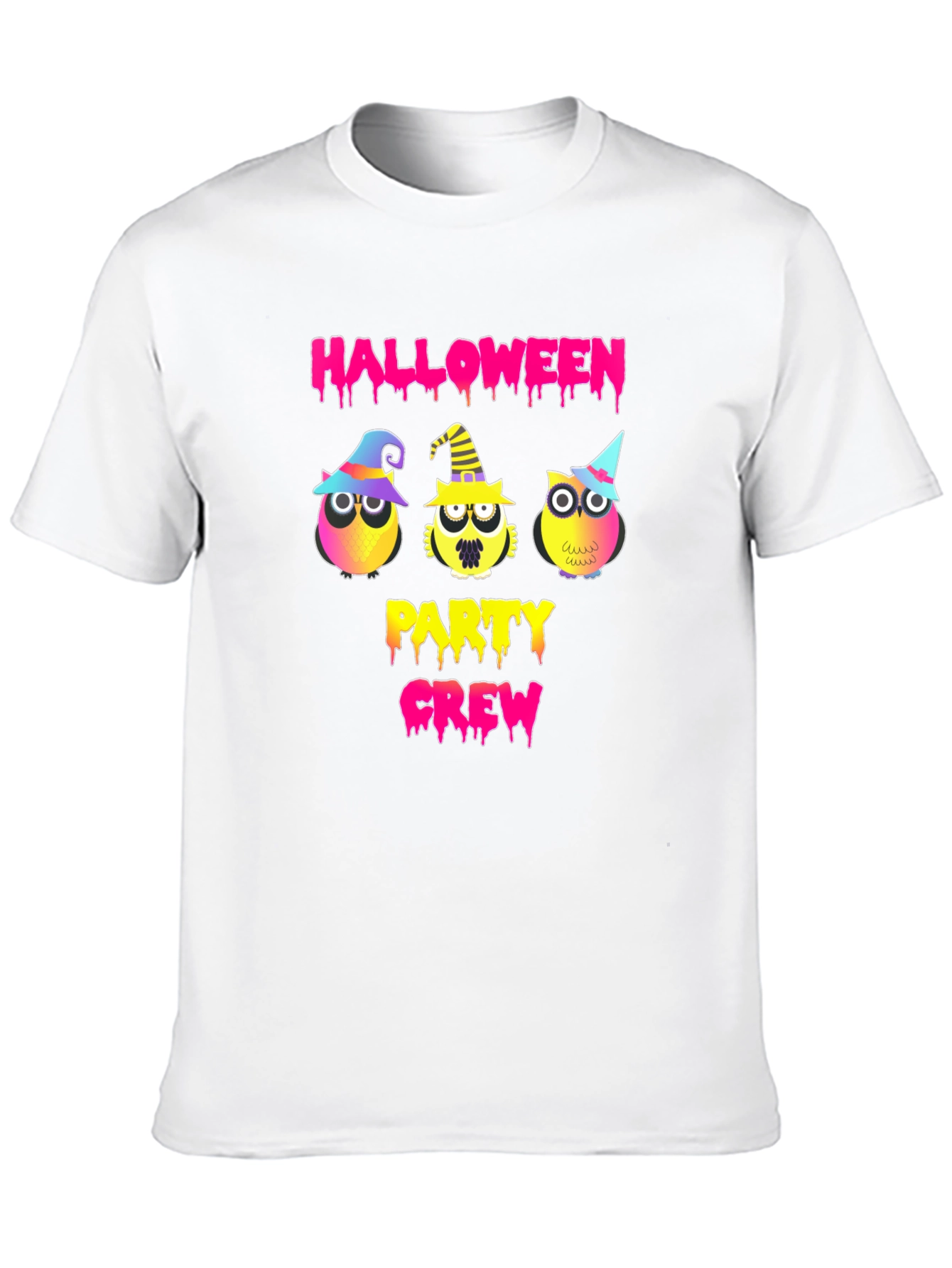 Halloween Party Crew Owl T-Shirt