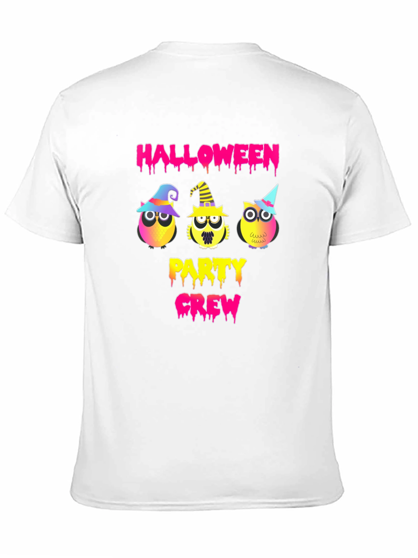 Halloween Party Crew Owl T-Shirt