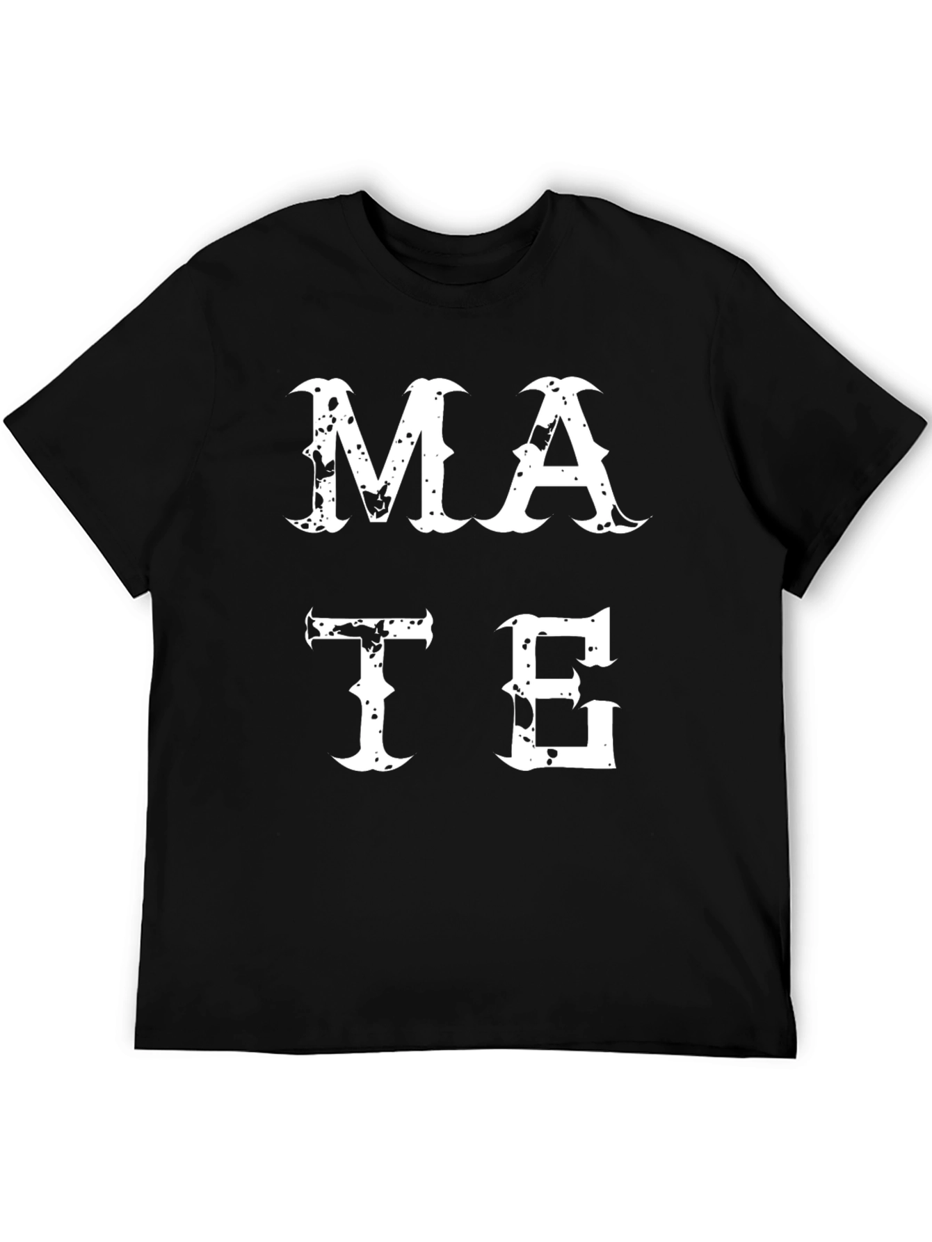 Mate Black Graphic Tee