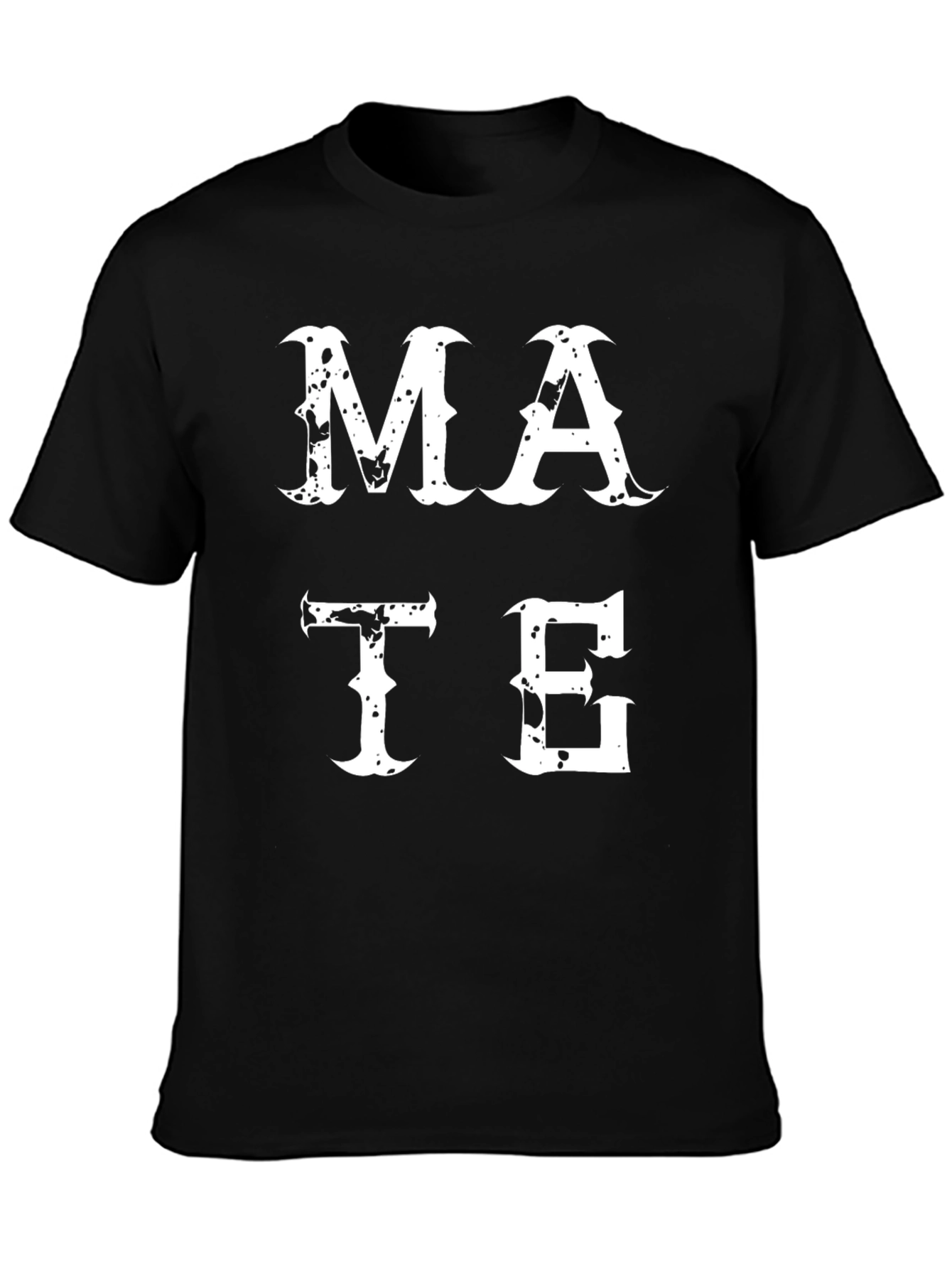 Mate Black Graphic Tee