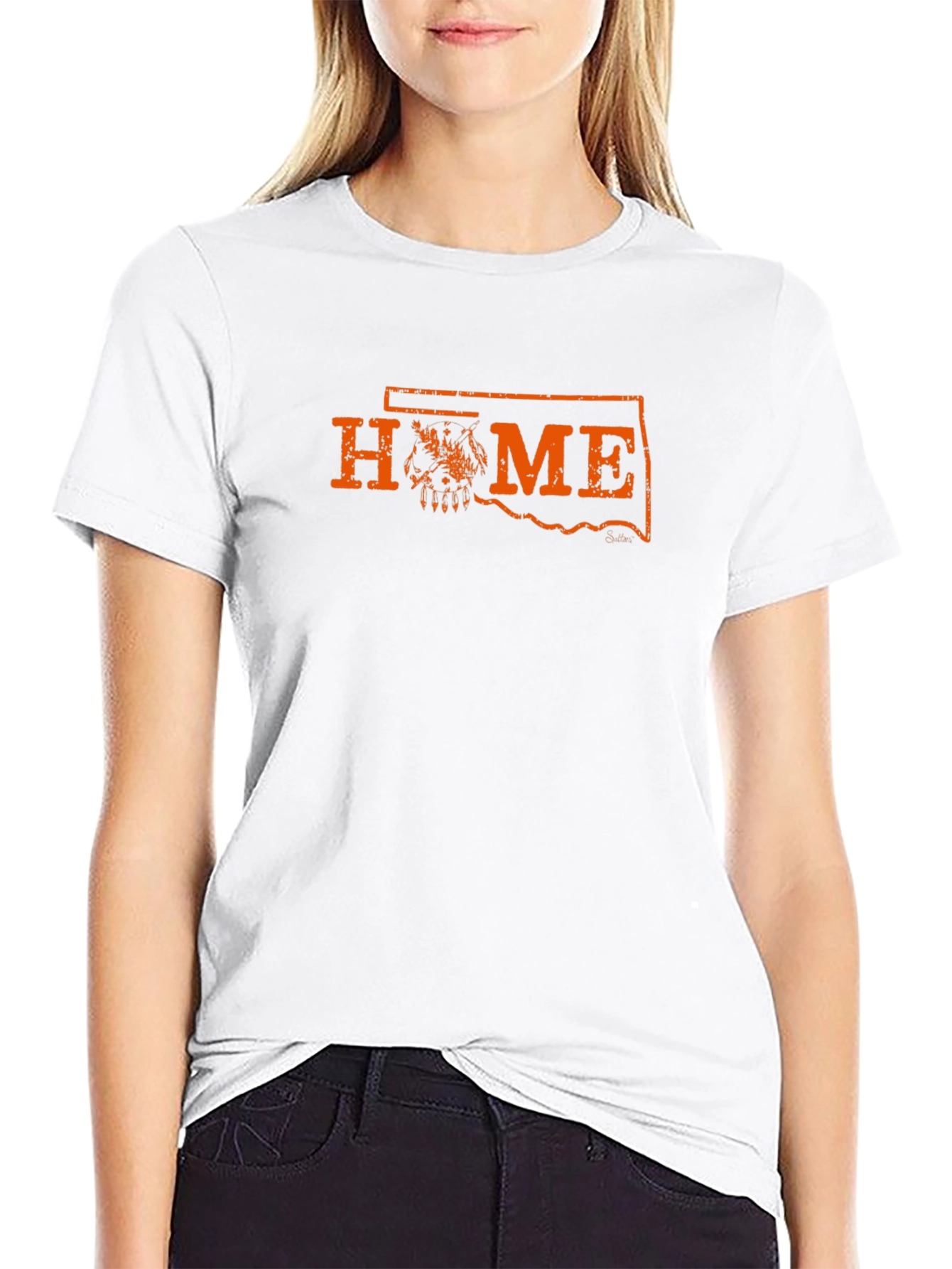 Oklahoma HOME State Pride Black T-Shirt