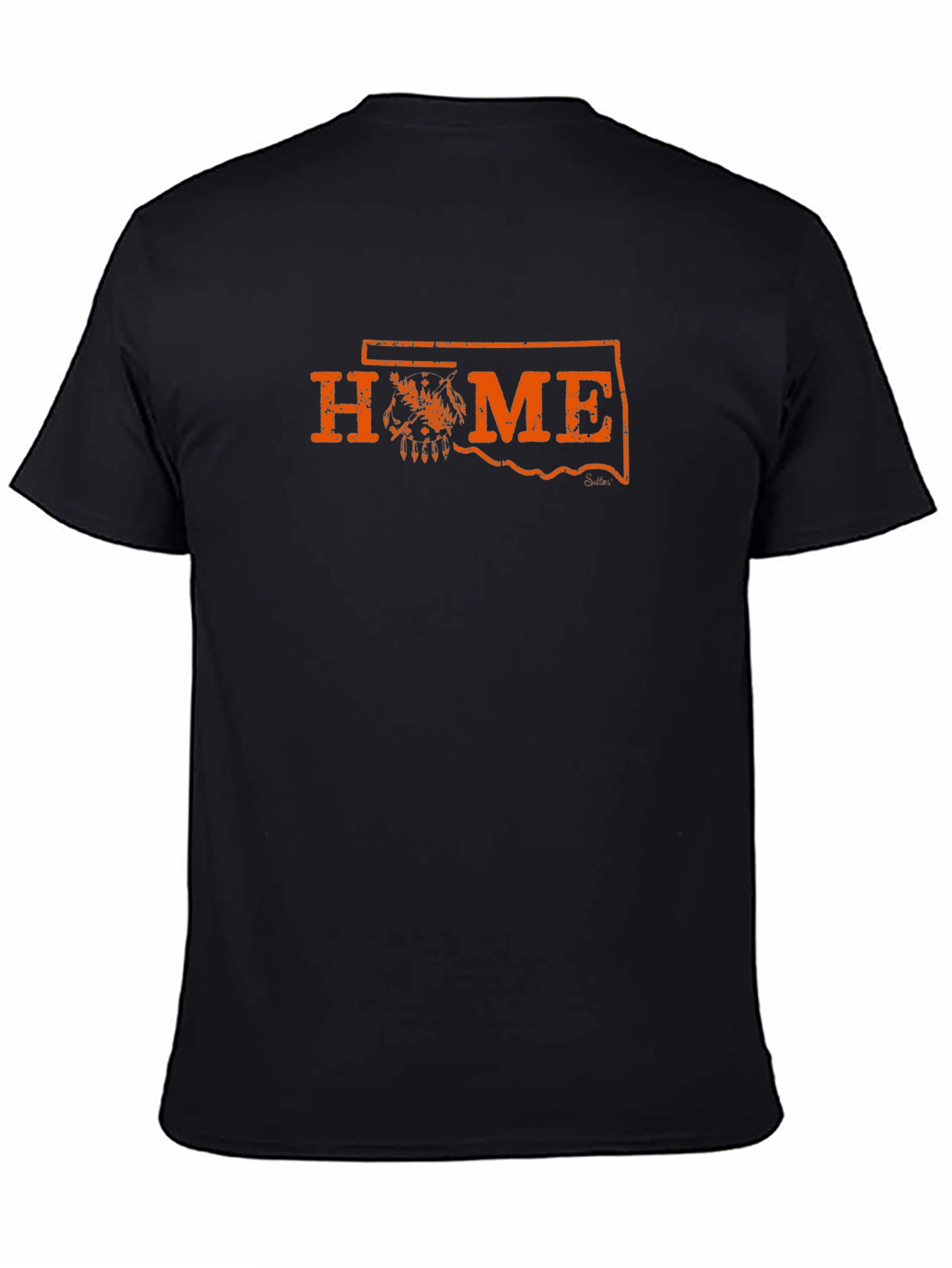 Oklahoma HOME State Pride Black T-Shirt
