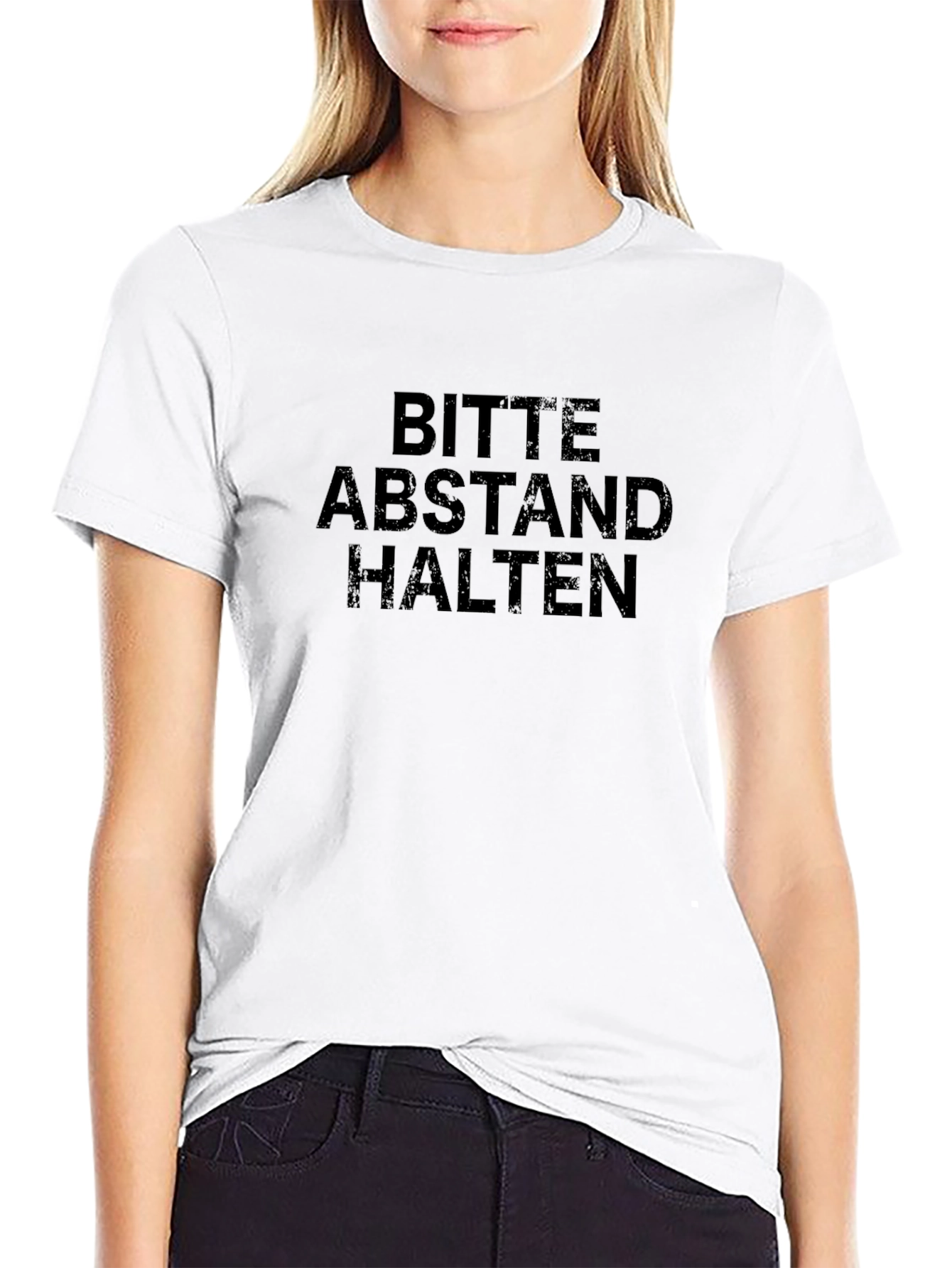 Bitte Abstand Halten - Stay Away T-Shirt