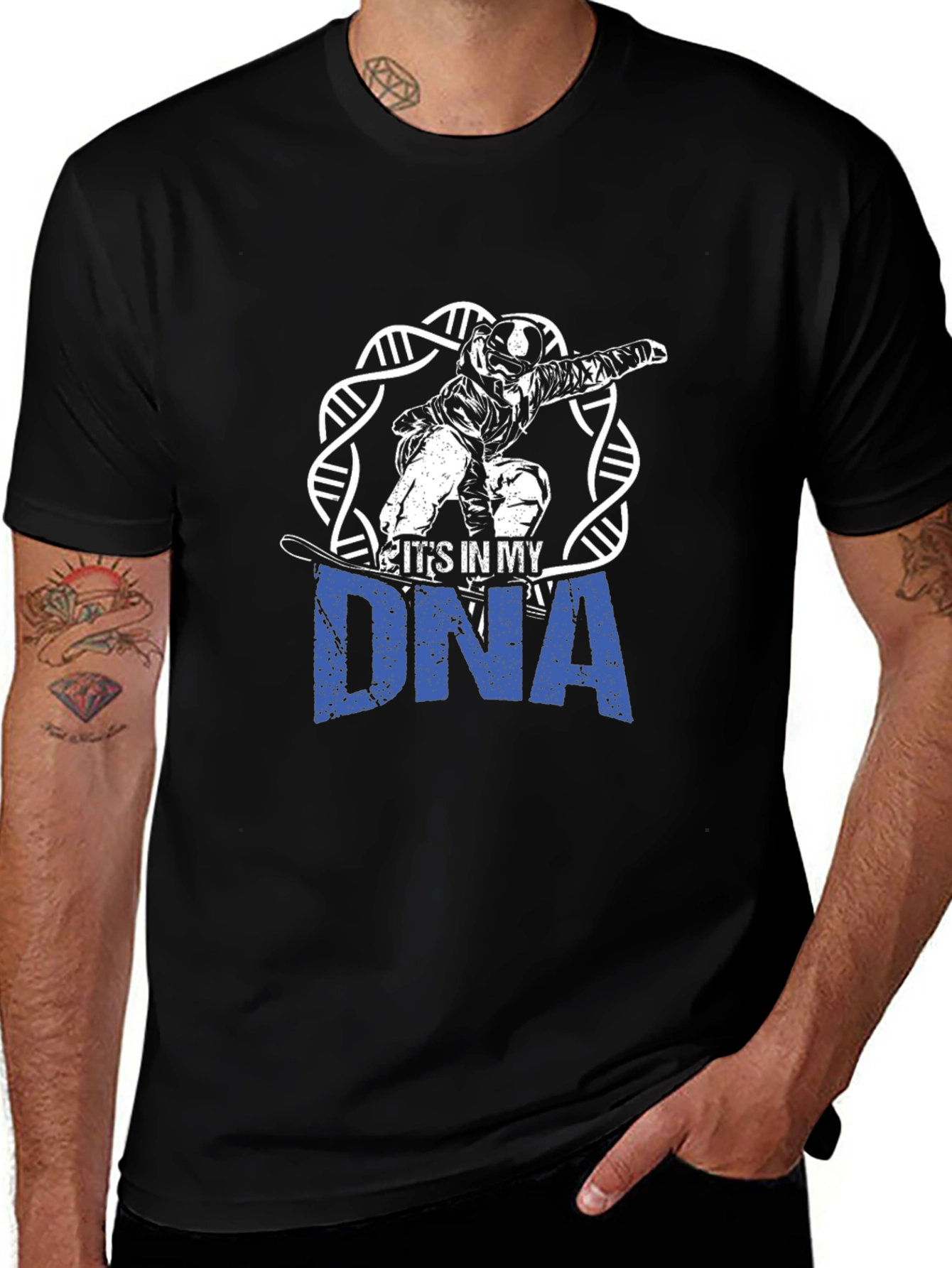 Snowboarding DNA Graphic Tee