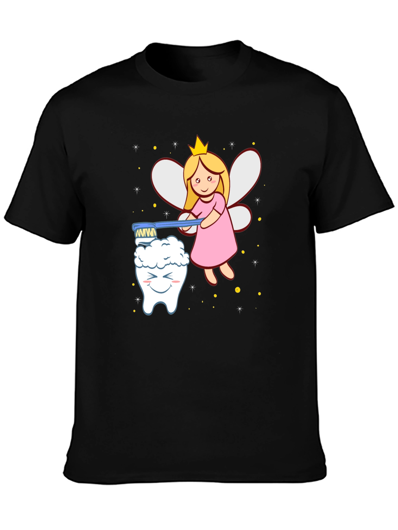 Dental Fairy Graphic Tee - Brush Your Teeth!