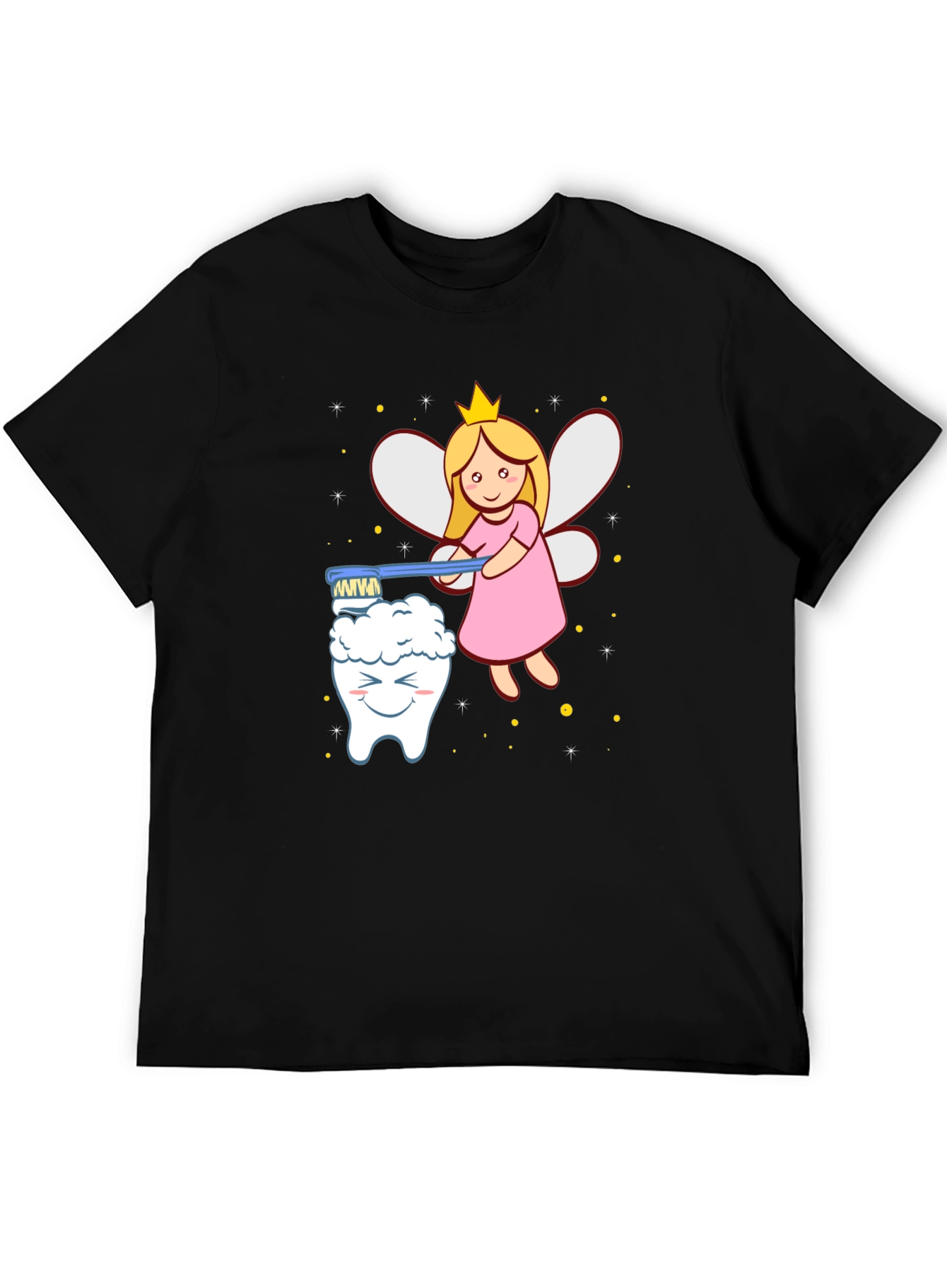 Dental Fairy Graphic Tee - Brush Your Teeth!