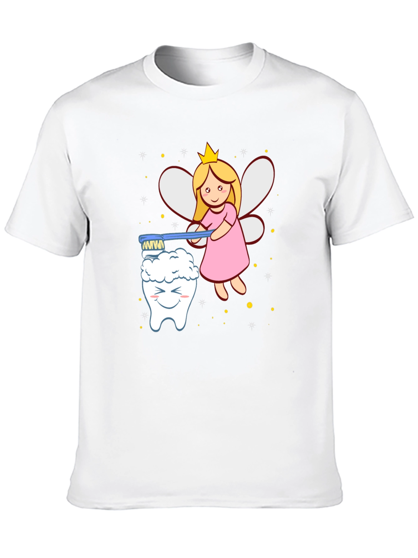 Dental Fairy Graphic Tee - Brush Your Teeth!