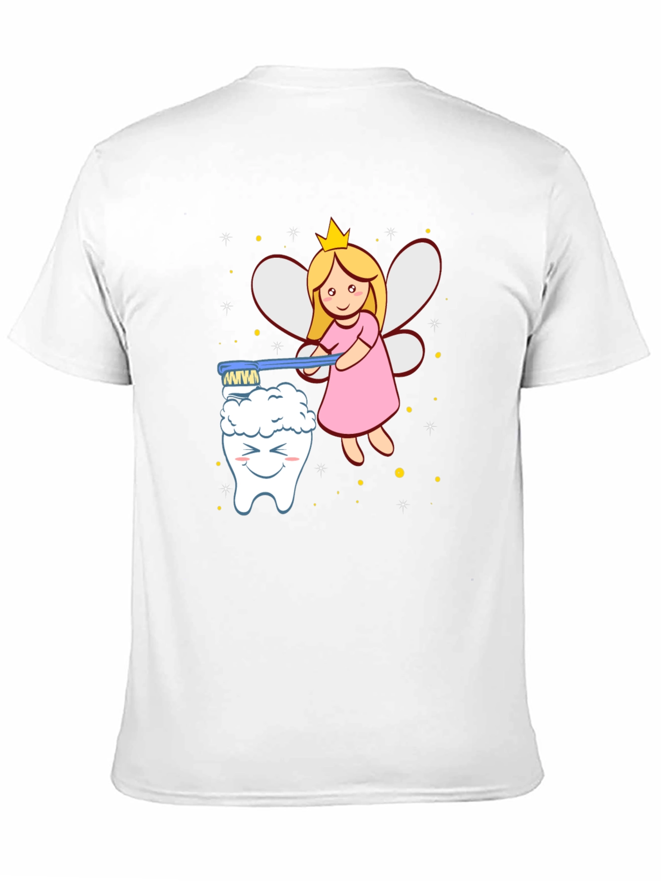 Dental Fairy Graphic Tee - Brush Your Teeth!