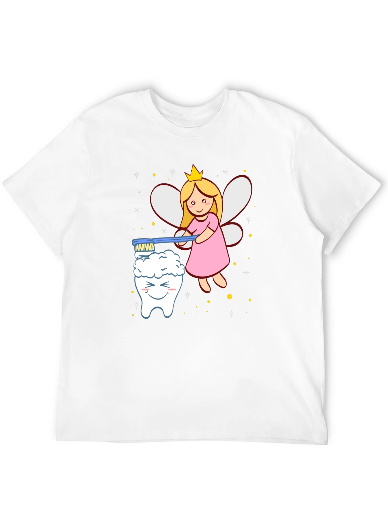 Dental Fairy Graphic Tee - Brush Your Teeth!