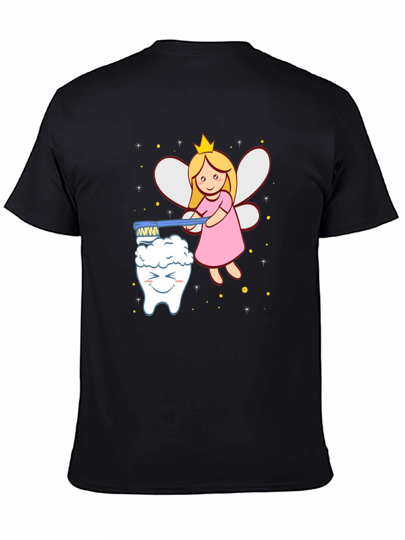 Dental Fairy Graphic Tee - Brush Your Teeth!