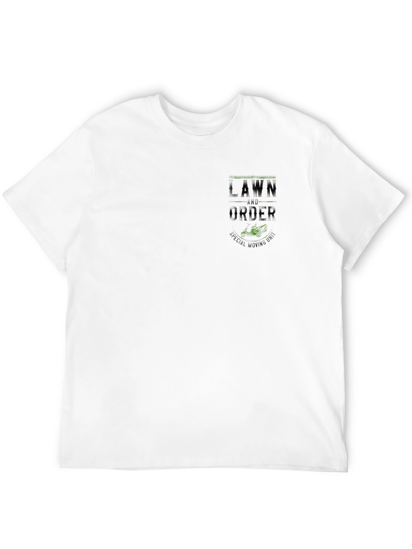 Lawn and Order T-Shirt - Special Mowing Unit