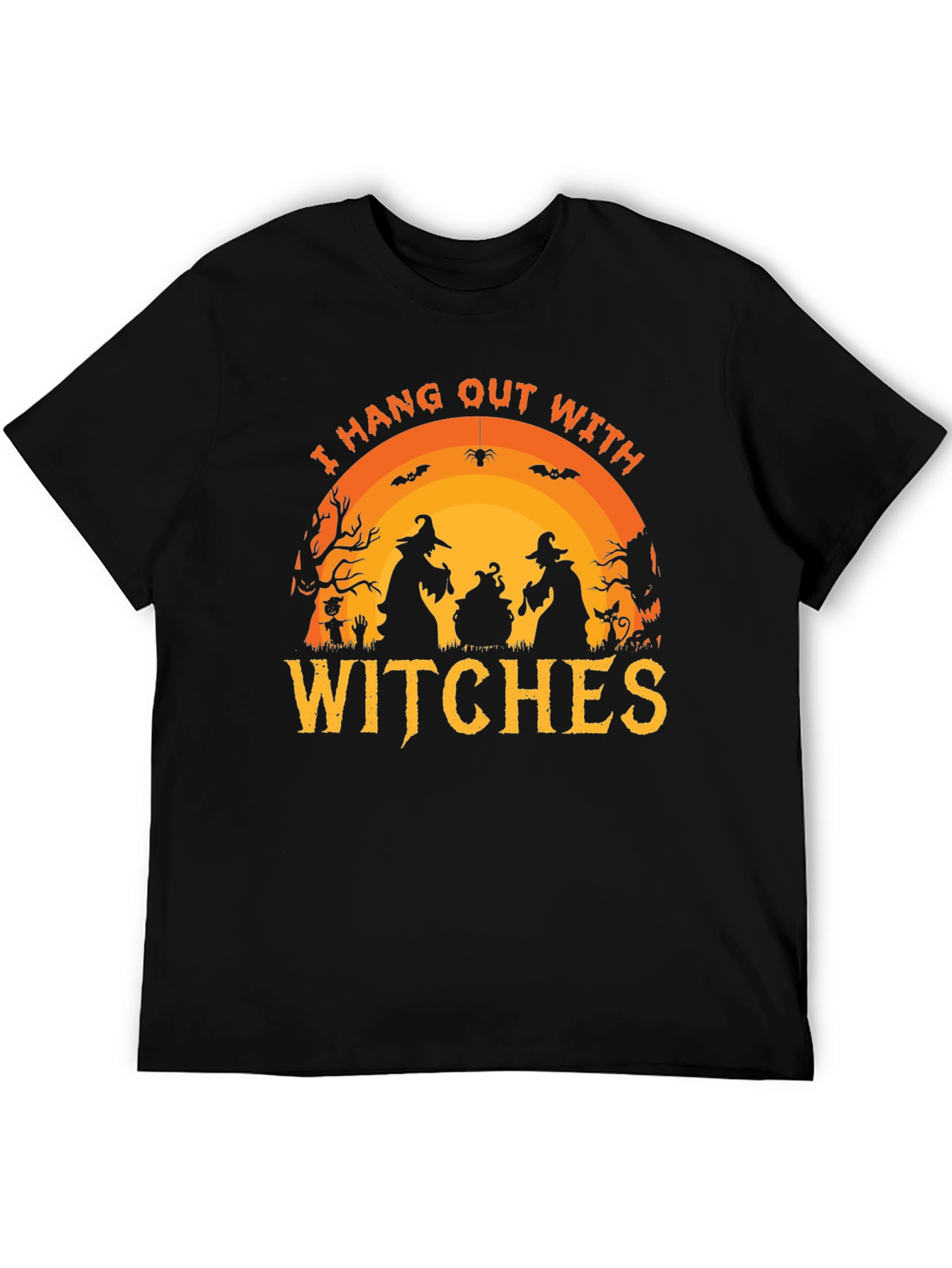 Halloween Witch T-Shirt - Hang Out With Witches
