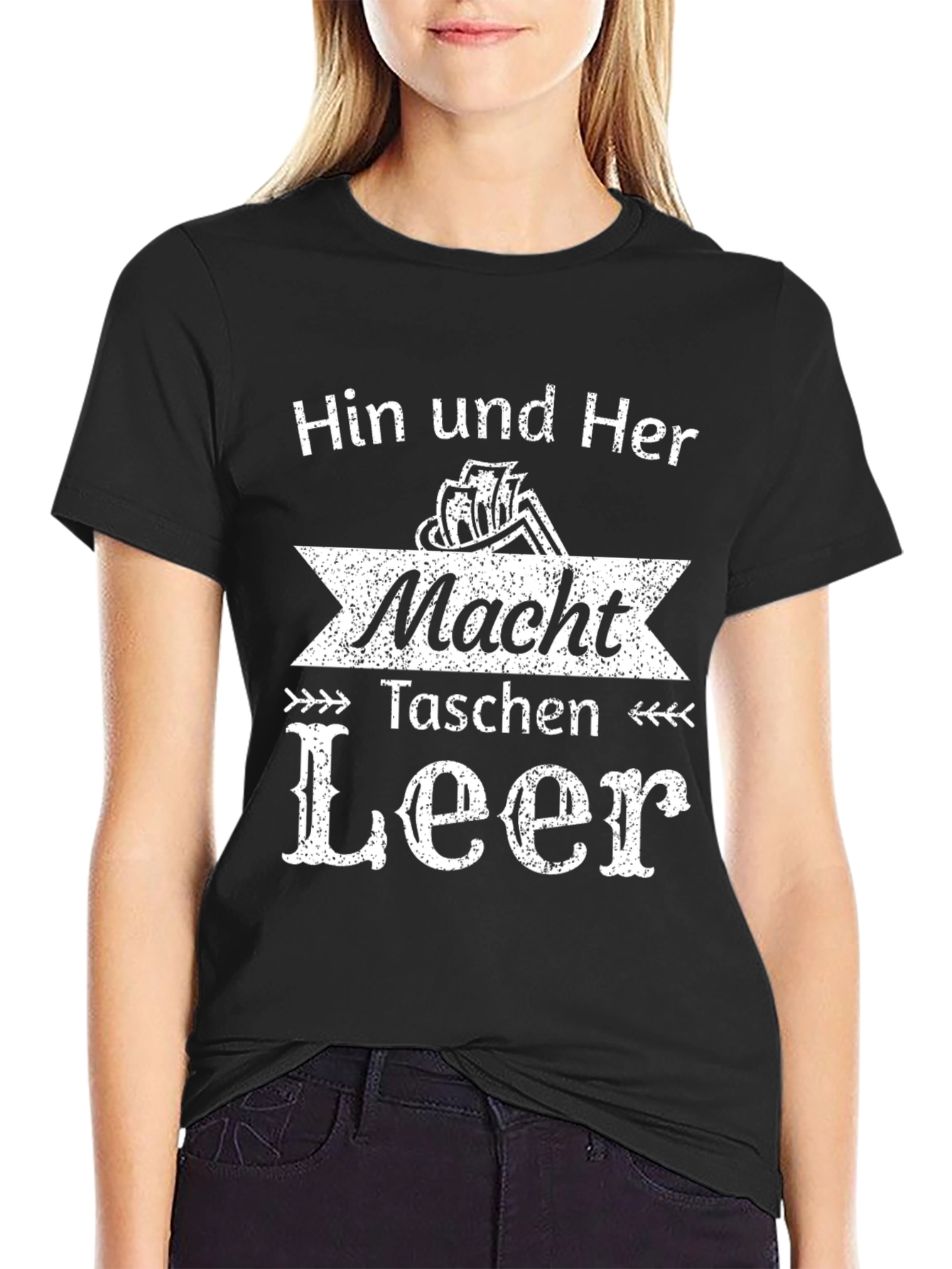 Funny German Taschen Leer Graphic T-Shirt