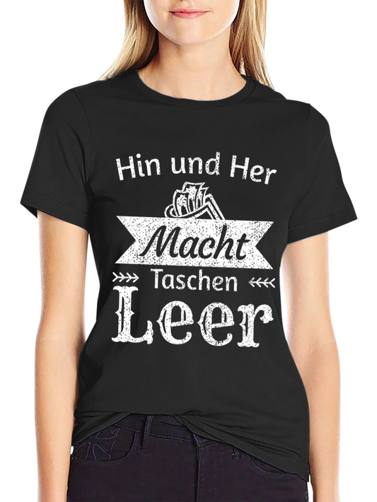 Funny German Taschen Leer Graphic T-Shirt