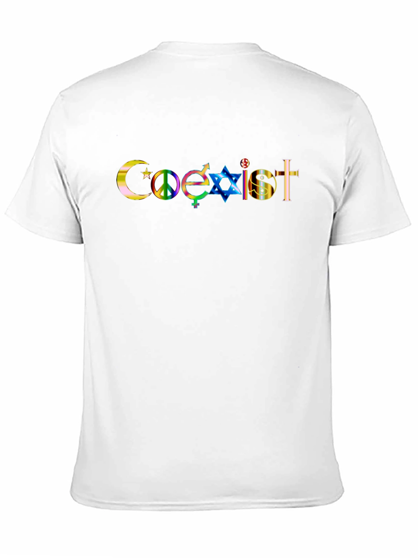 Coexist Graphic T-Shirt - Religious Tolerance Tee