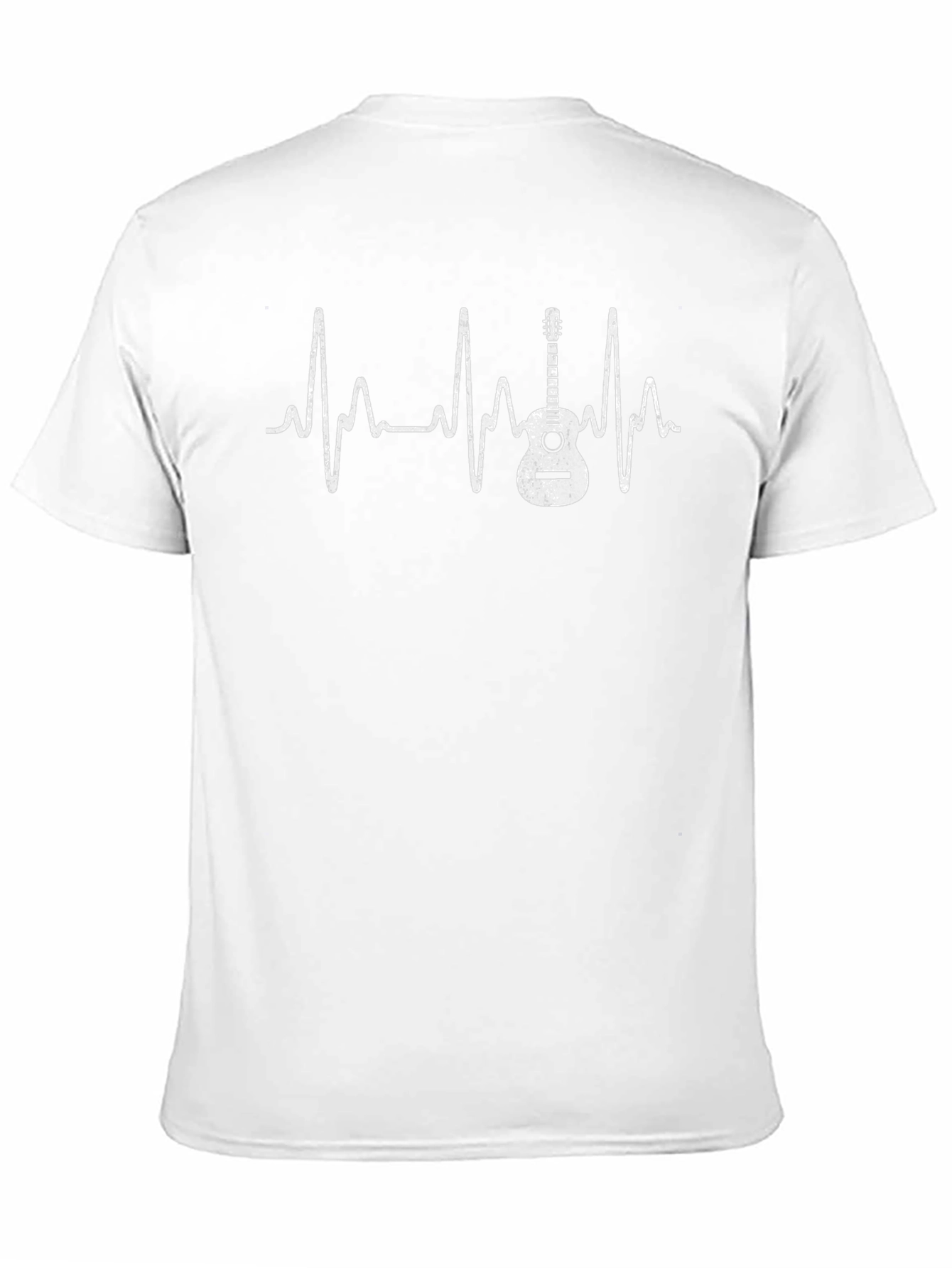 Guitar Heartbeat T-Shirt - Music Lover Tee