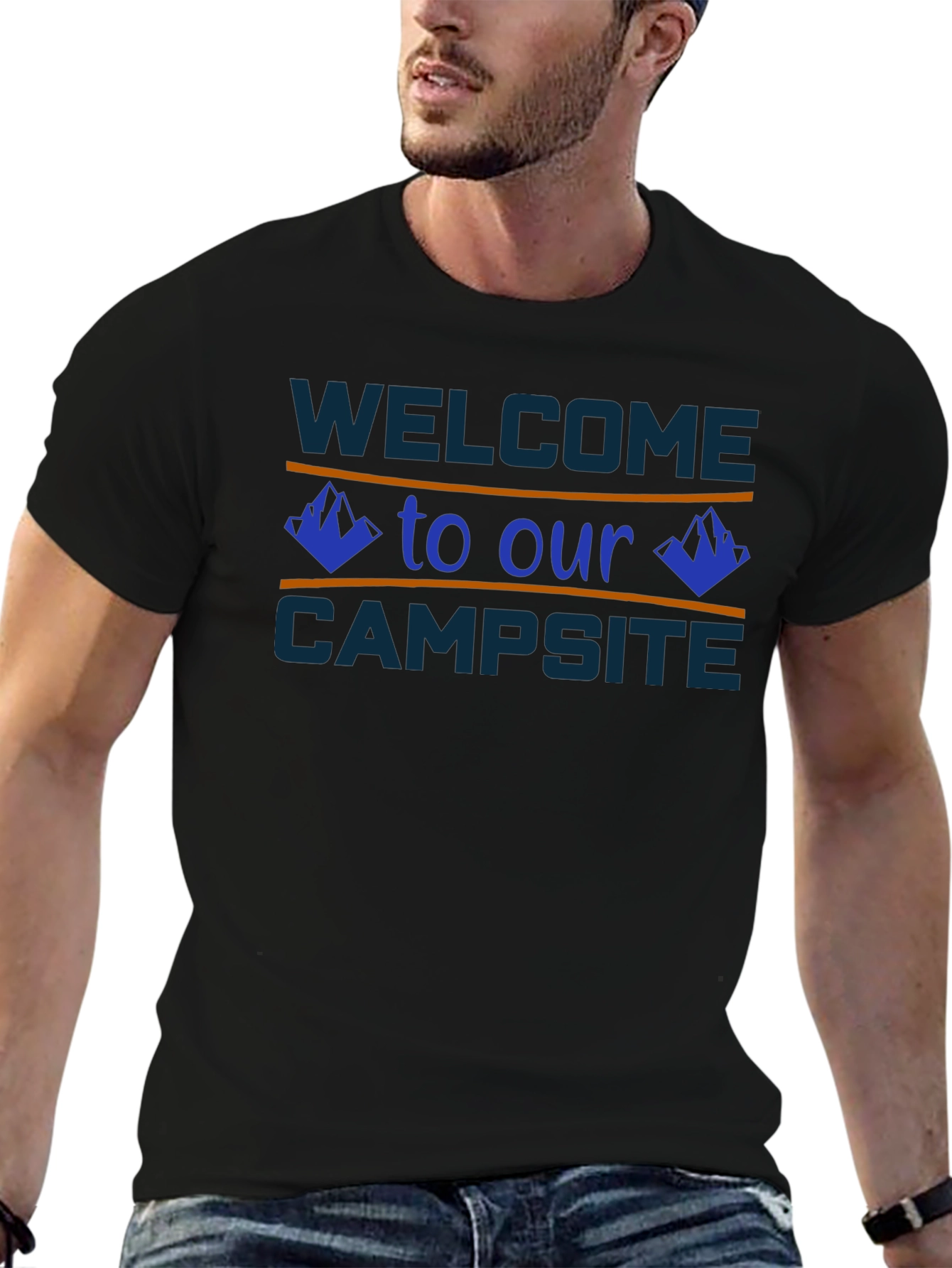 Welcome to Our Campsite T-Shirt - Camping Tee