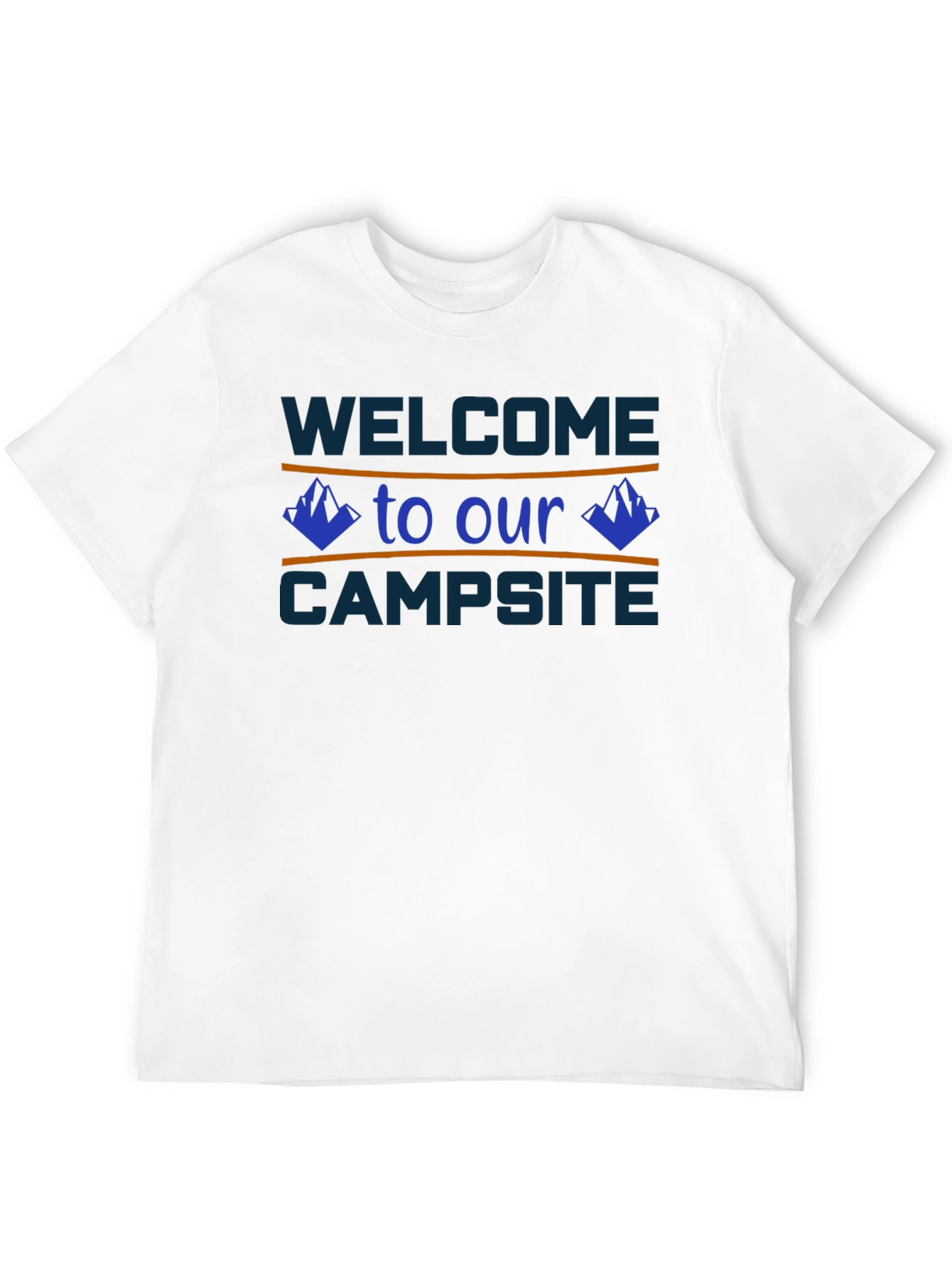 Welcome to Our Campsite T-Shirt - Camping Tee
