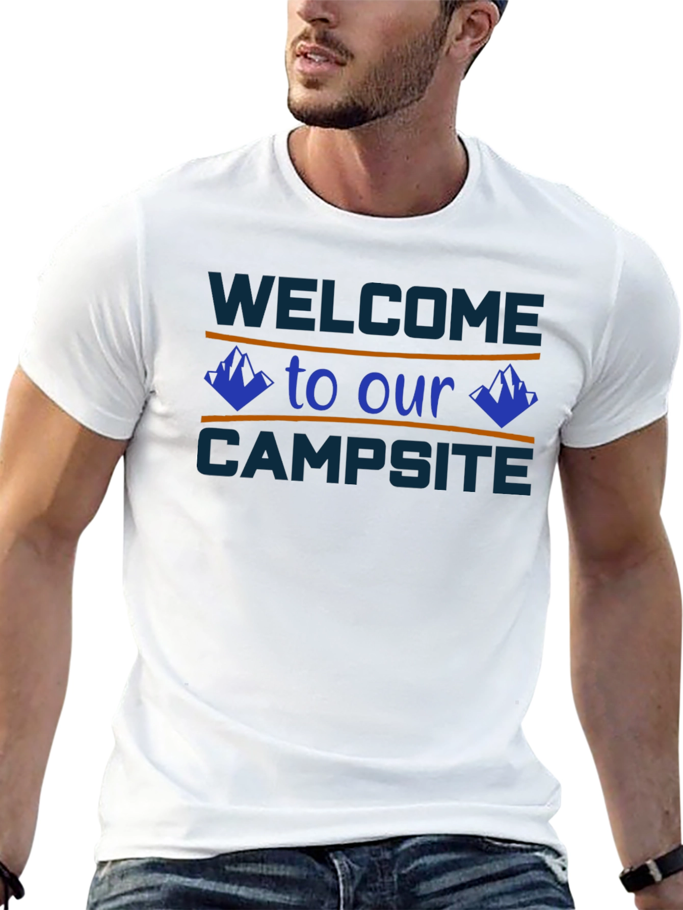 Welcome to Our Campsite T-Shirt - Camping Tee