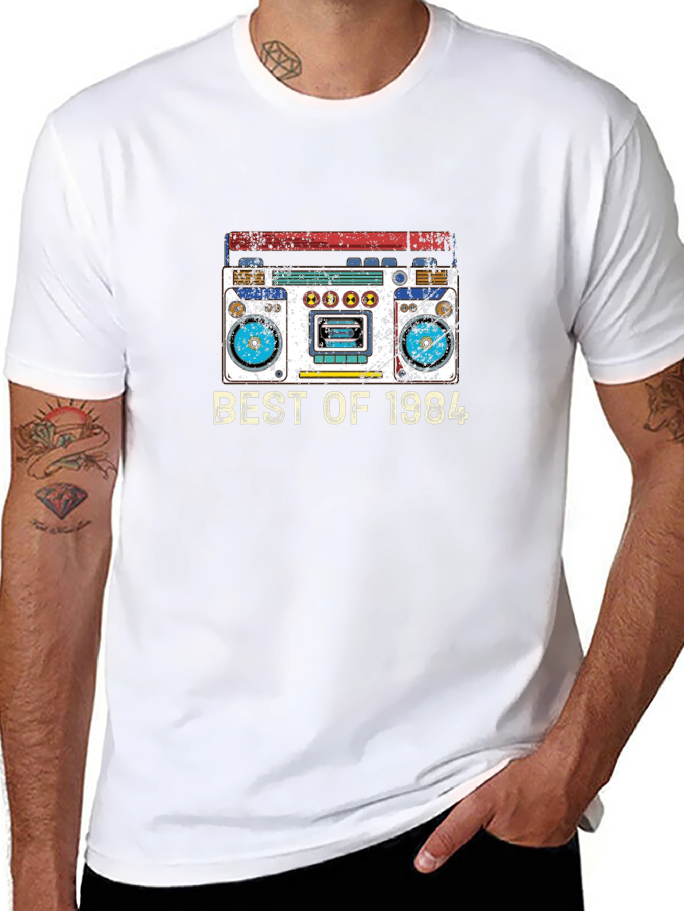 Best of 1984 Boombox Graphic Tee