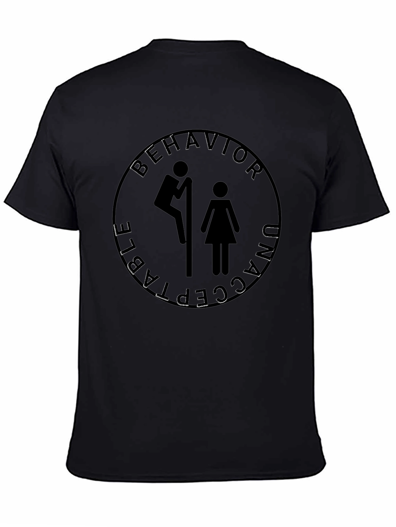 Unacceptable Behavior Tee - Unisex Novelty Graphic T-Shirt