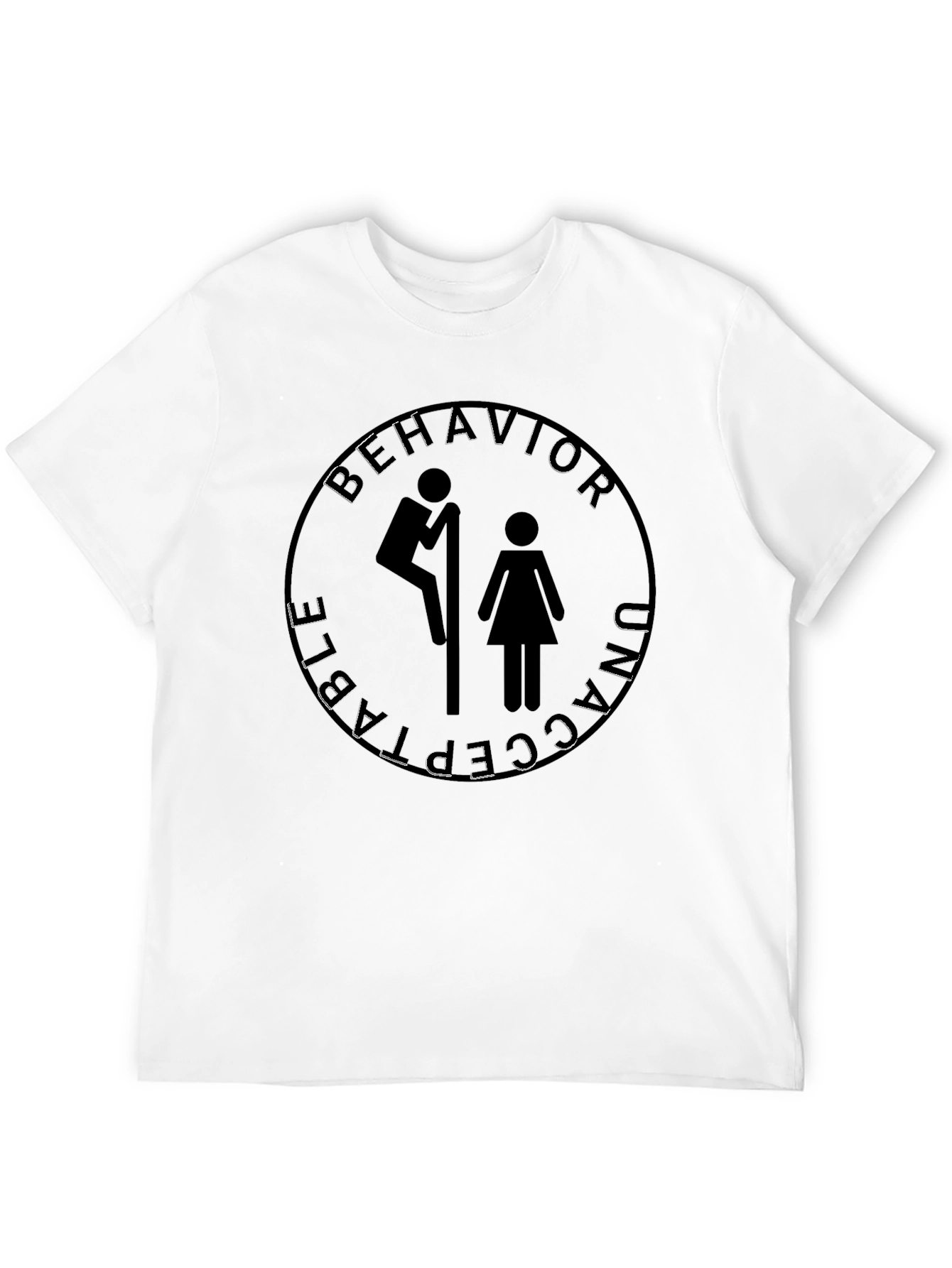 Unacceptable Behavior Tee - Unisex Novelty Graphic T-Shirt