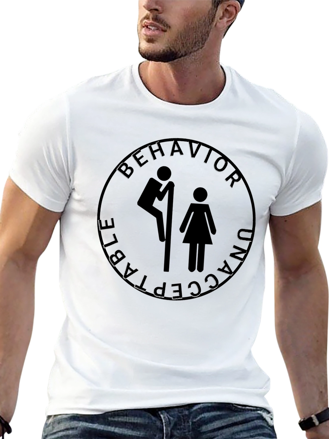 Unacceptable Behavior Tee - Unisex Novelty Graphic T-Shirt