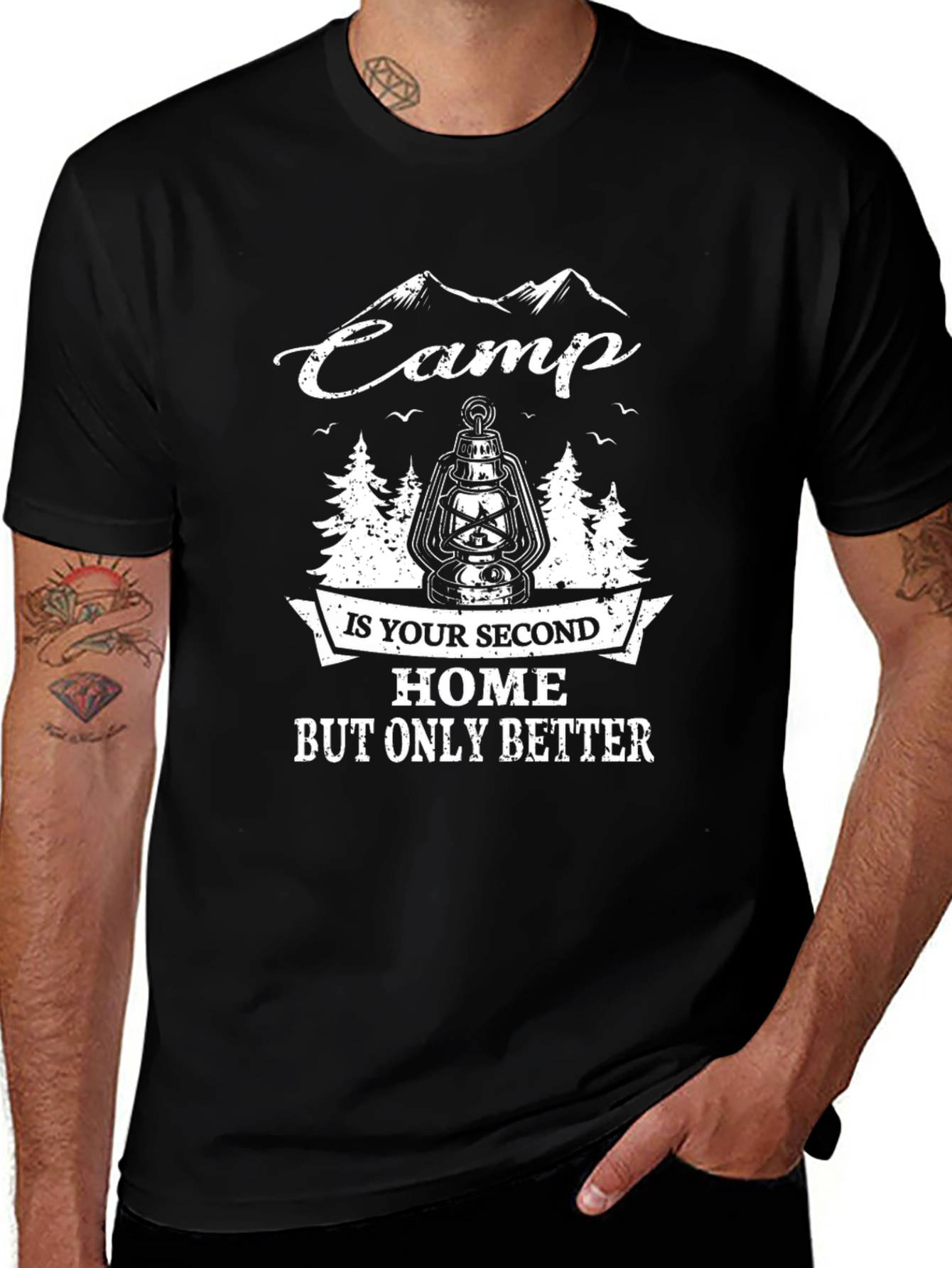 Camp is Your Second Home T-Shirt