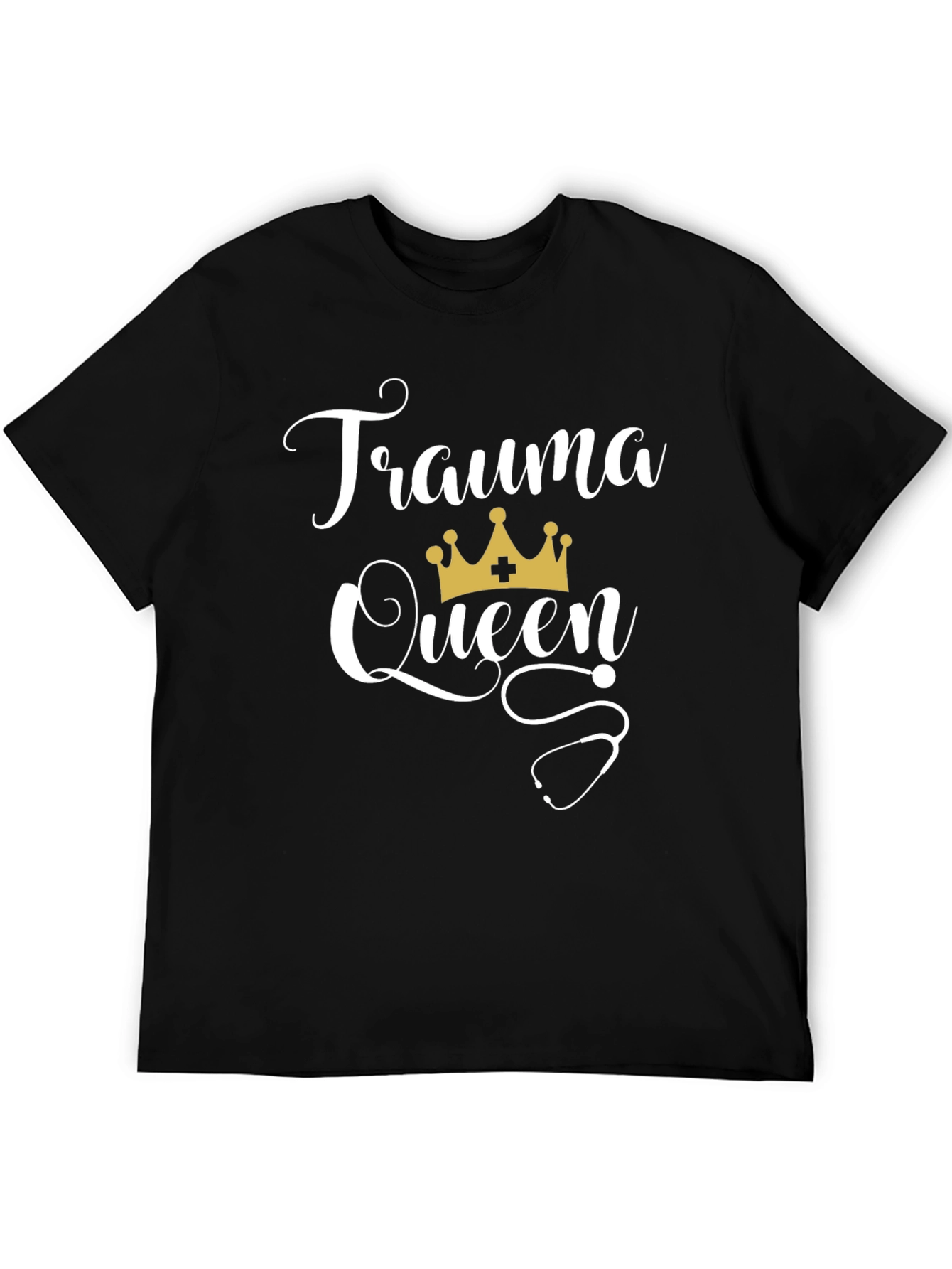 Trauma Queen Graphic T-Shirt - Nursing Humor Tee