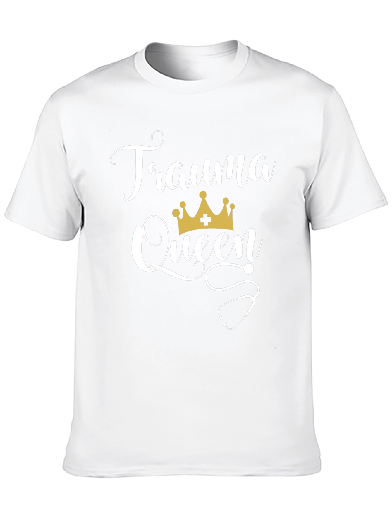 Trauma Queen Graphic T-Shirt - Nursing Humor Tee
