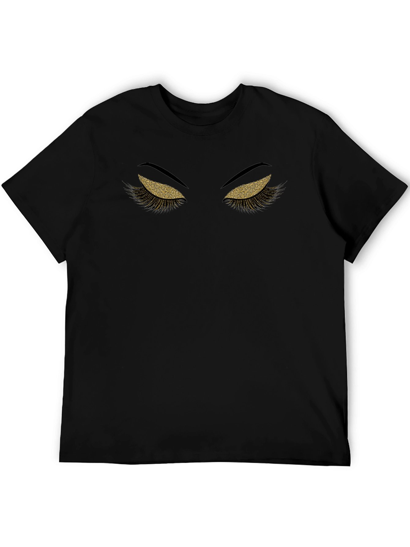 Eyes Glitter Graphic Tee
