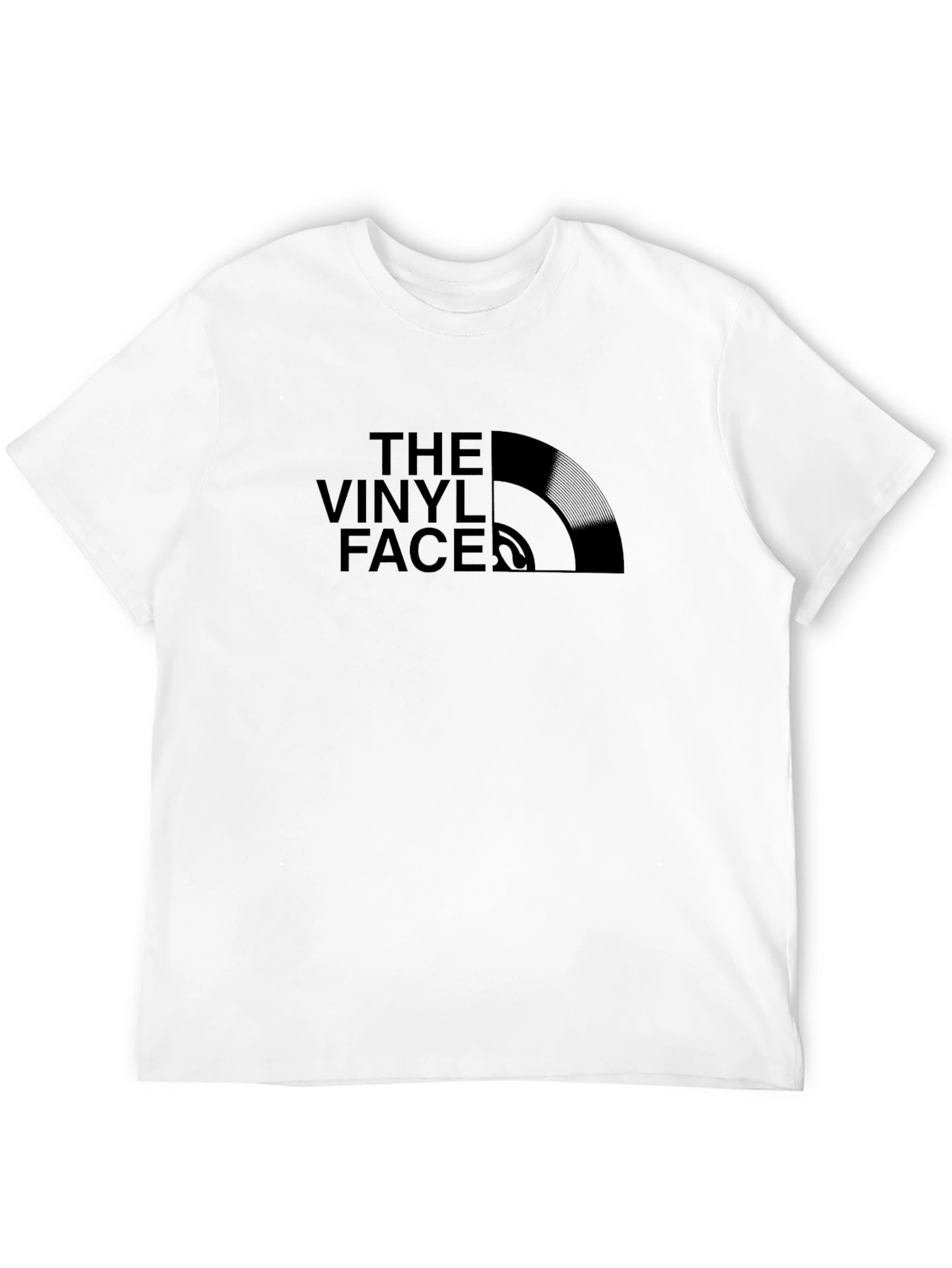 The Vinyl Face Black T-Shirt