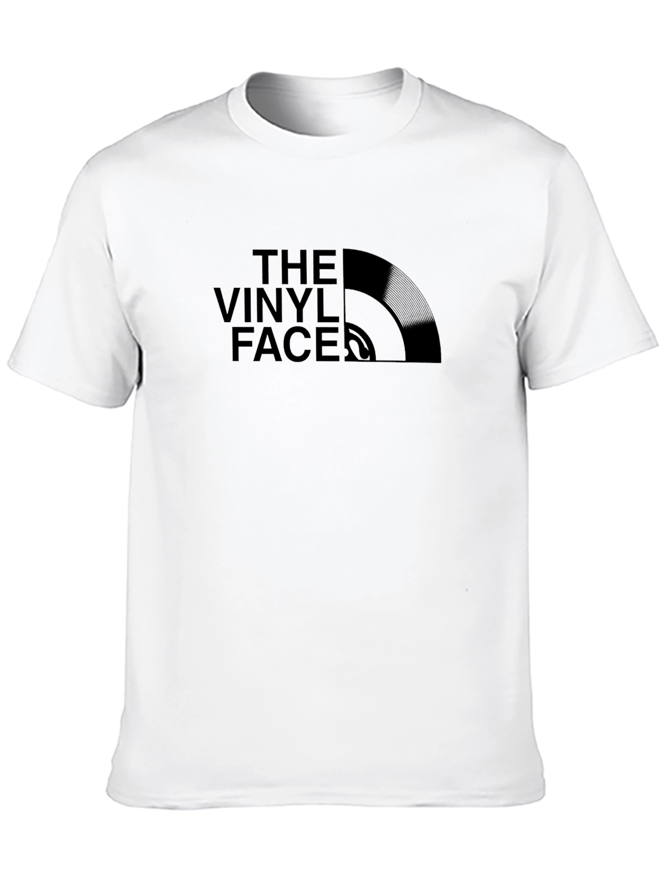 The Vinyl Face Black T-Shirt
