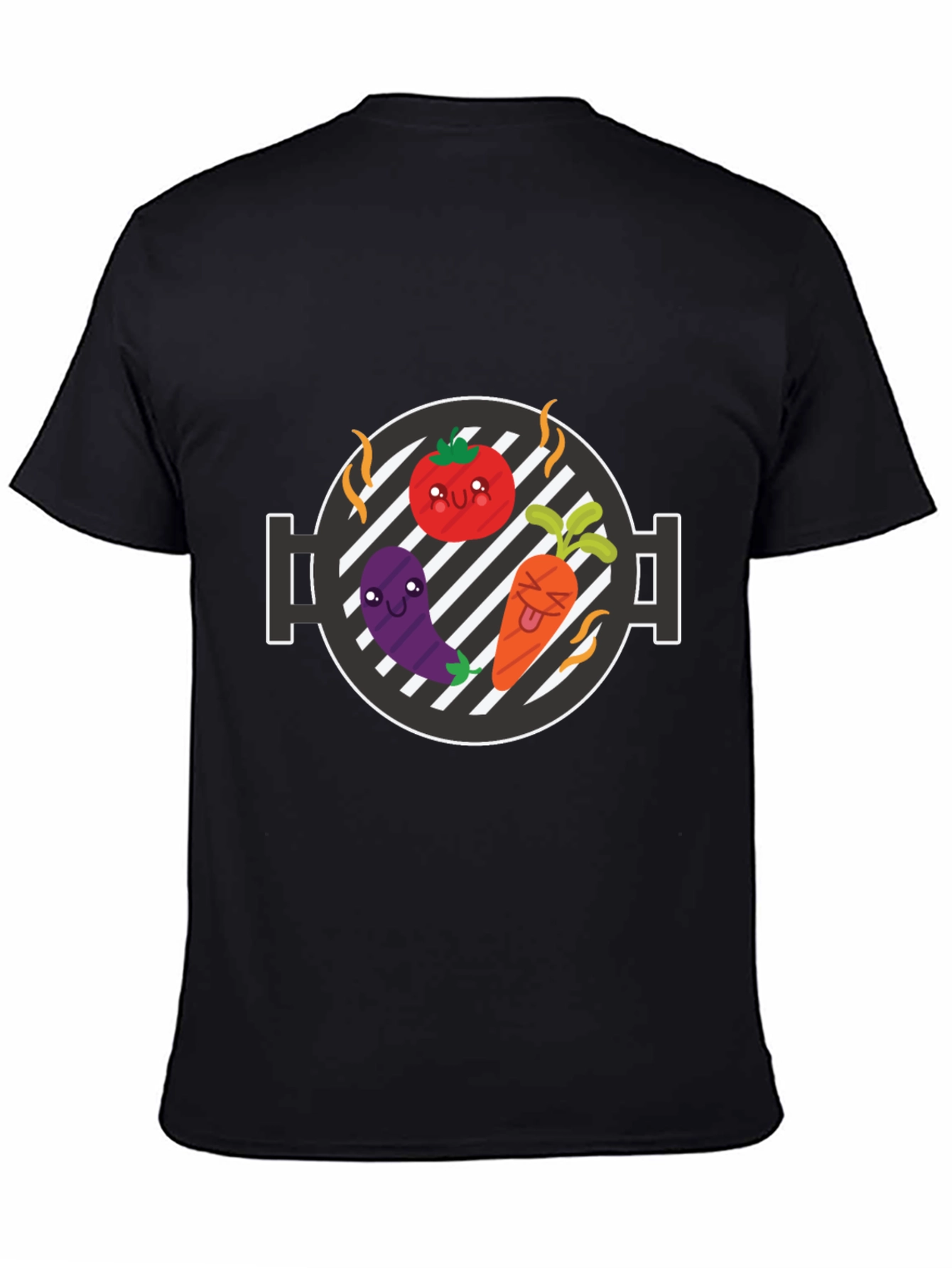 Veggie BBQ T-Shirt - Funny Vegan Grill Tee