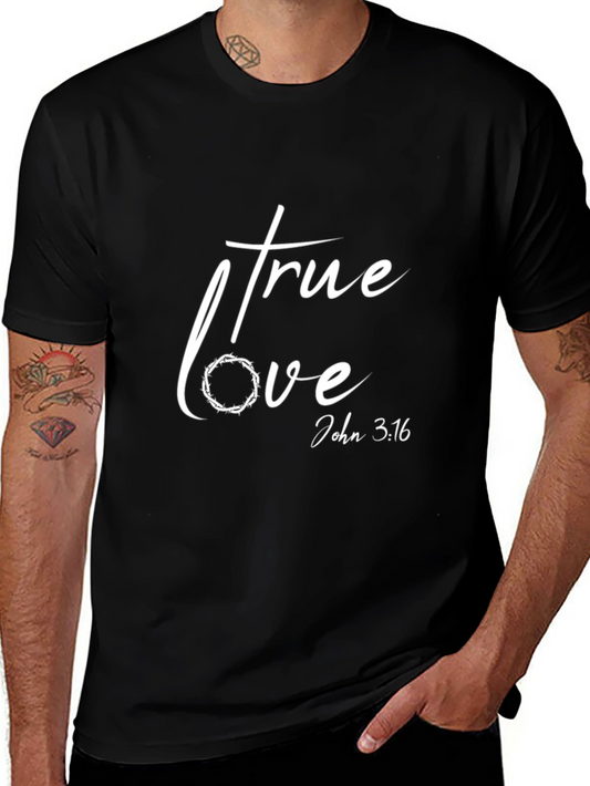 True Love John 3:16 Graphic Tee