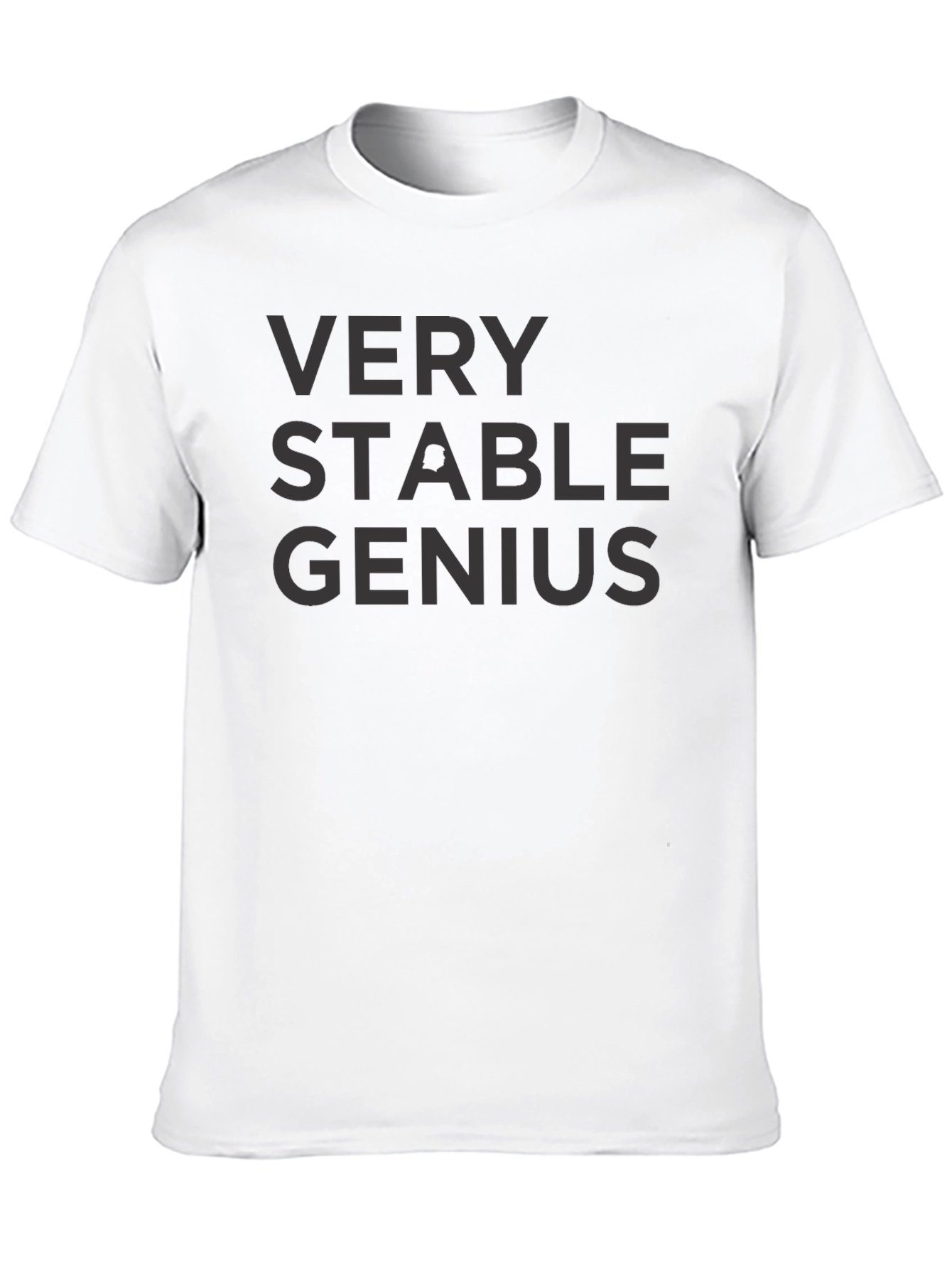 Very Stable Genius Black Graphic Tee