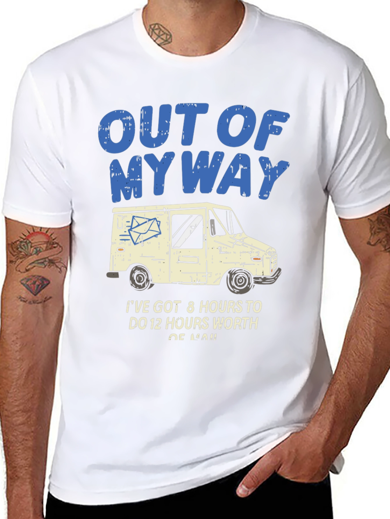 Out of My Way Mail Carrier T-Shirt