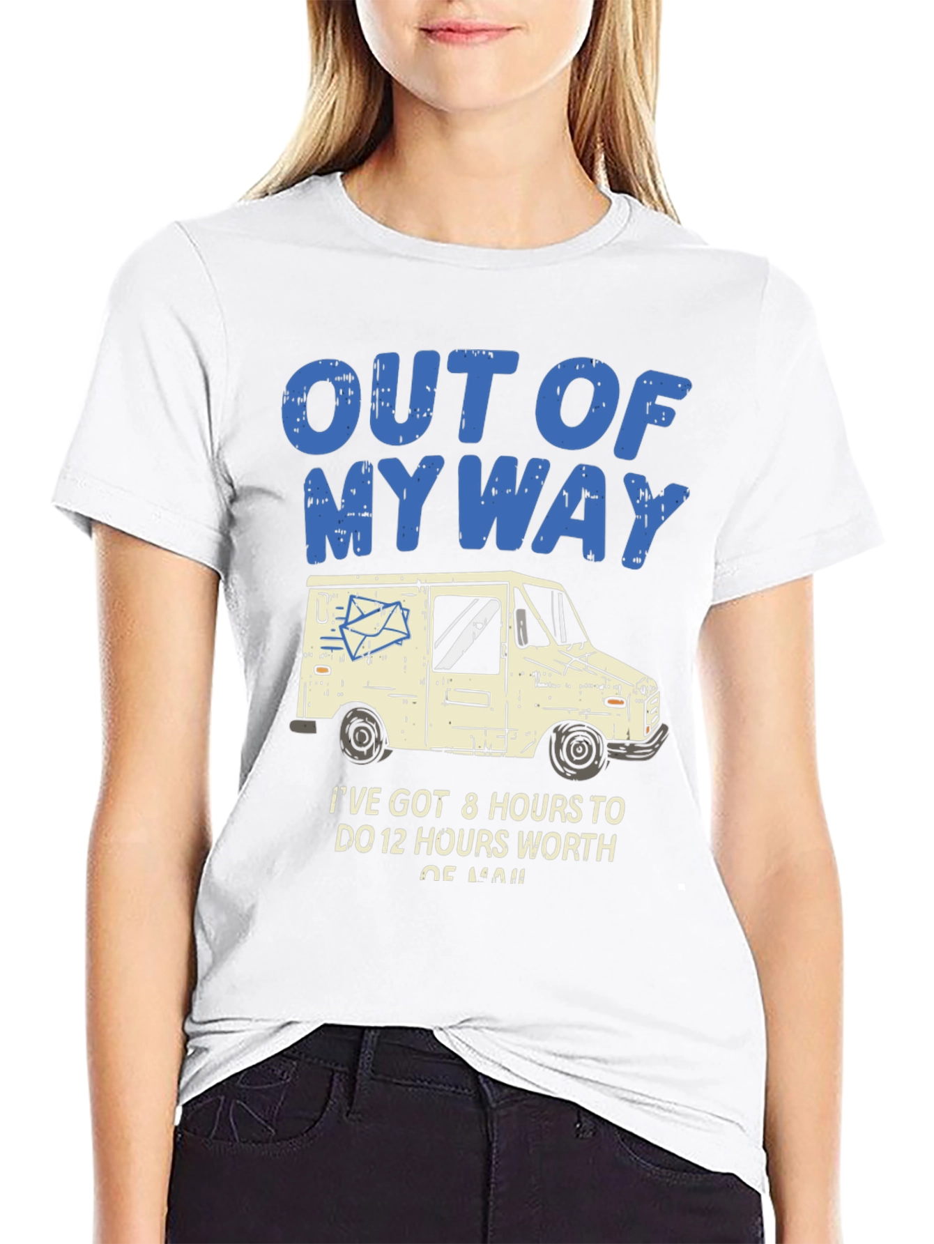 Out of My Way Mail Carrier T-Shirt