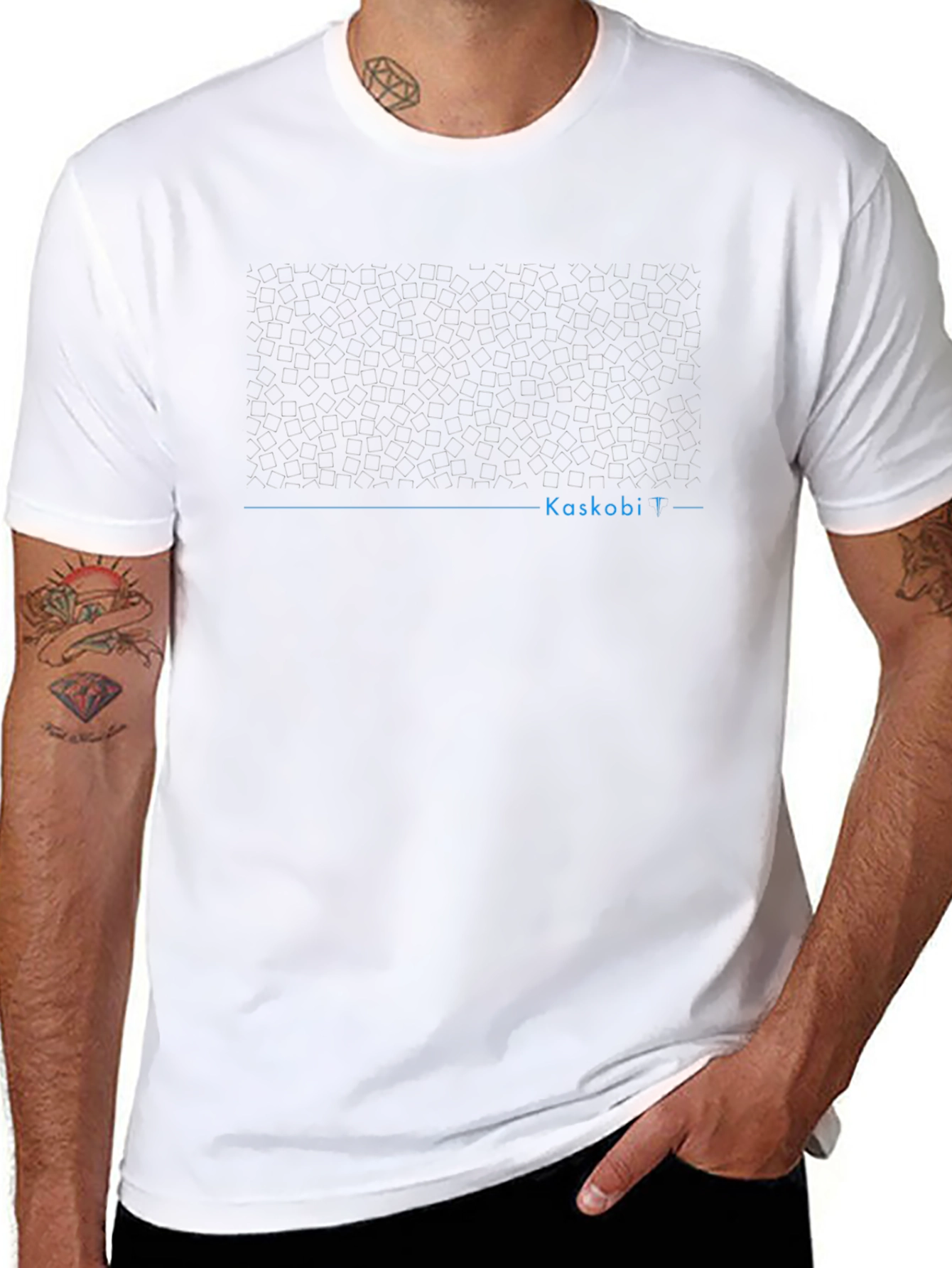 Abstract Pattern Tee - Kaskobi T