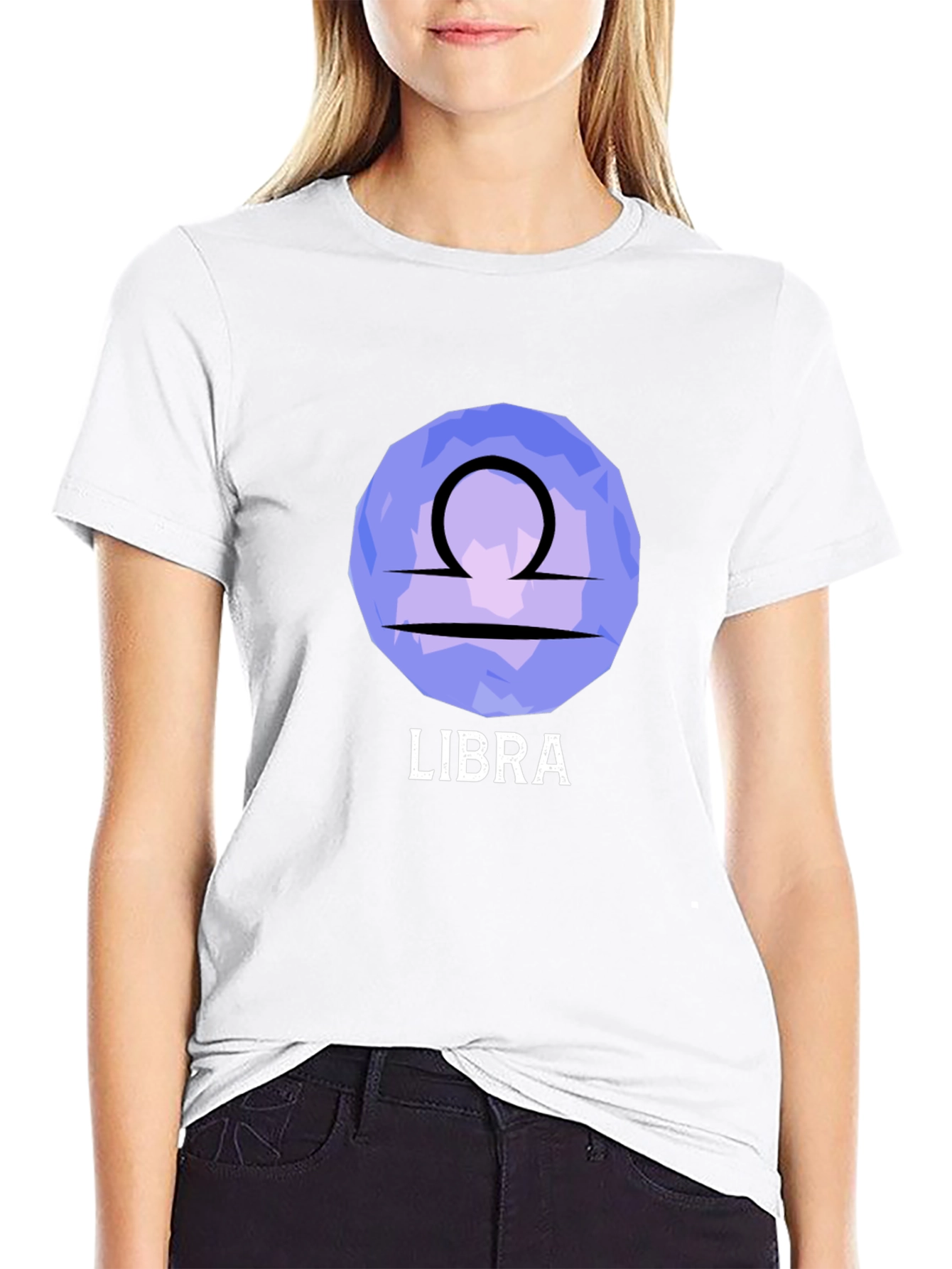 Libra Zodiac T-Shirt - Stylish Black Tee
