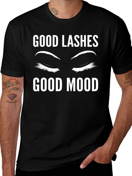 Good Lashes Good Mood Graphic Tee - Unisex