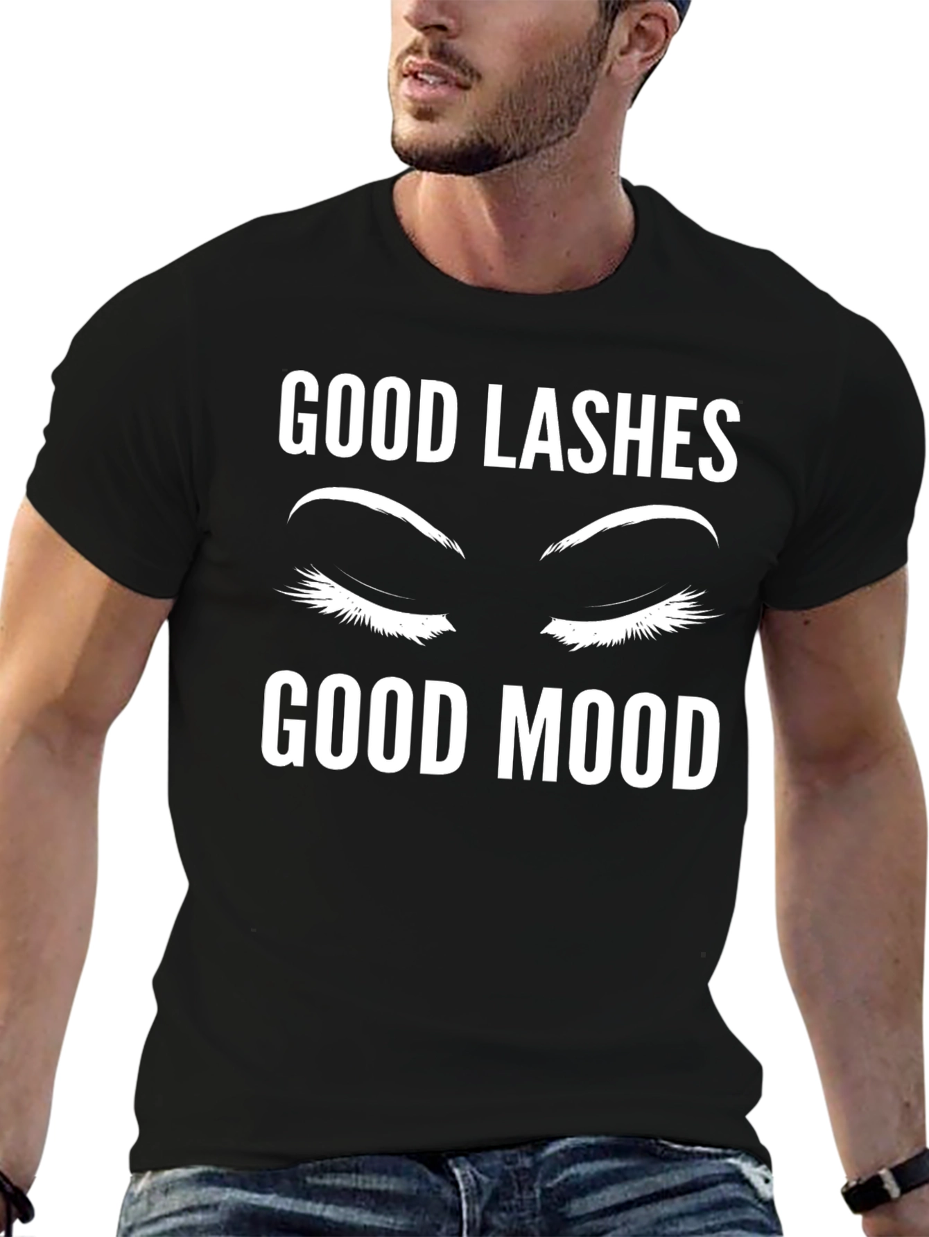 Good Lashes Good Mood Graphic Tee - Unisex