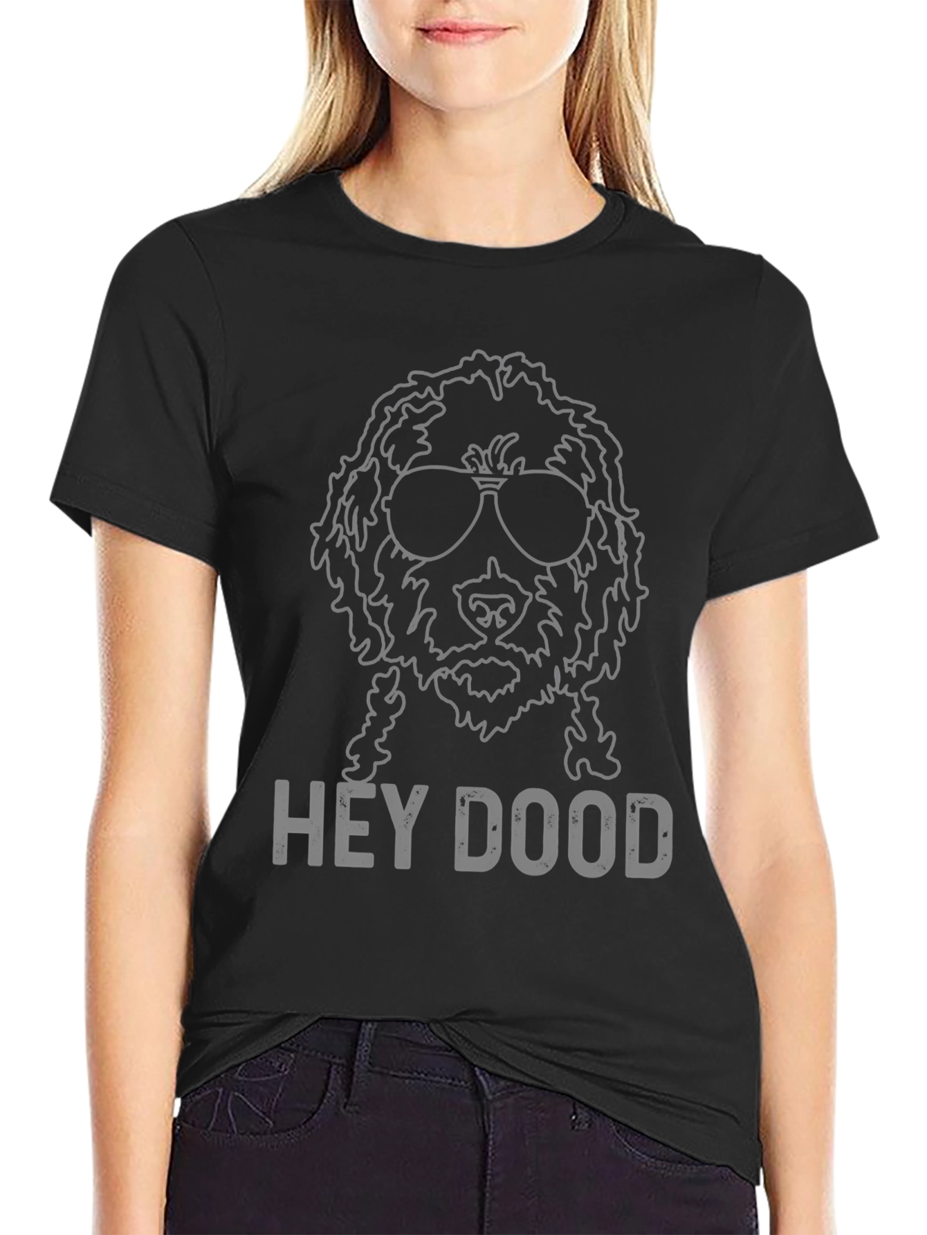Hey Dood T-Shirt - Dog Lover Tee