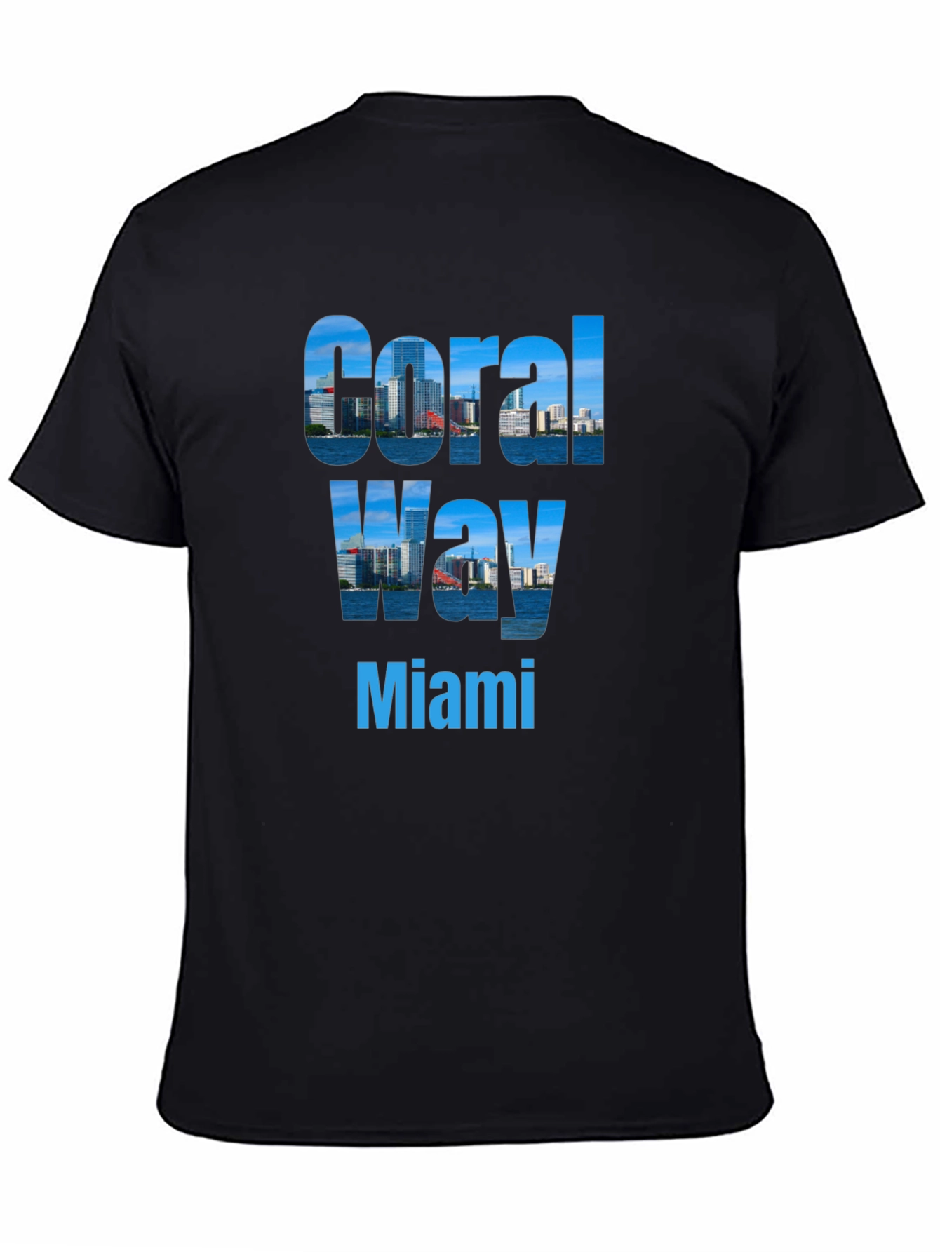 Coral Way Miami Graphic T-Shirt