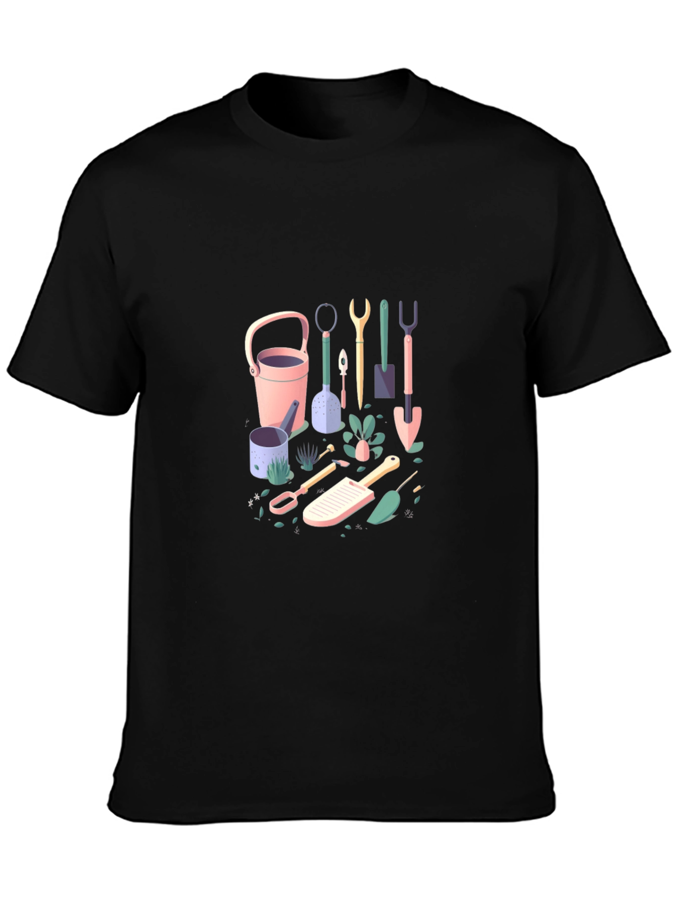 Gardening Tools Graphic Tee